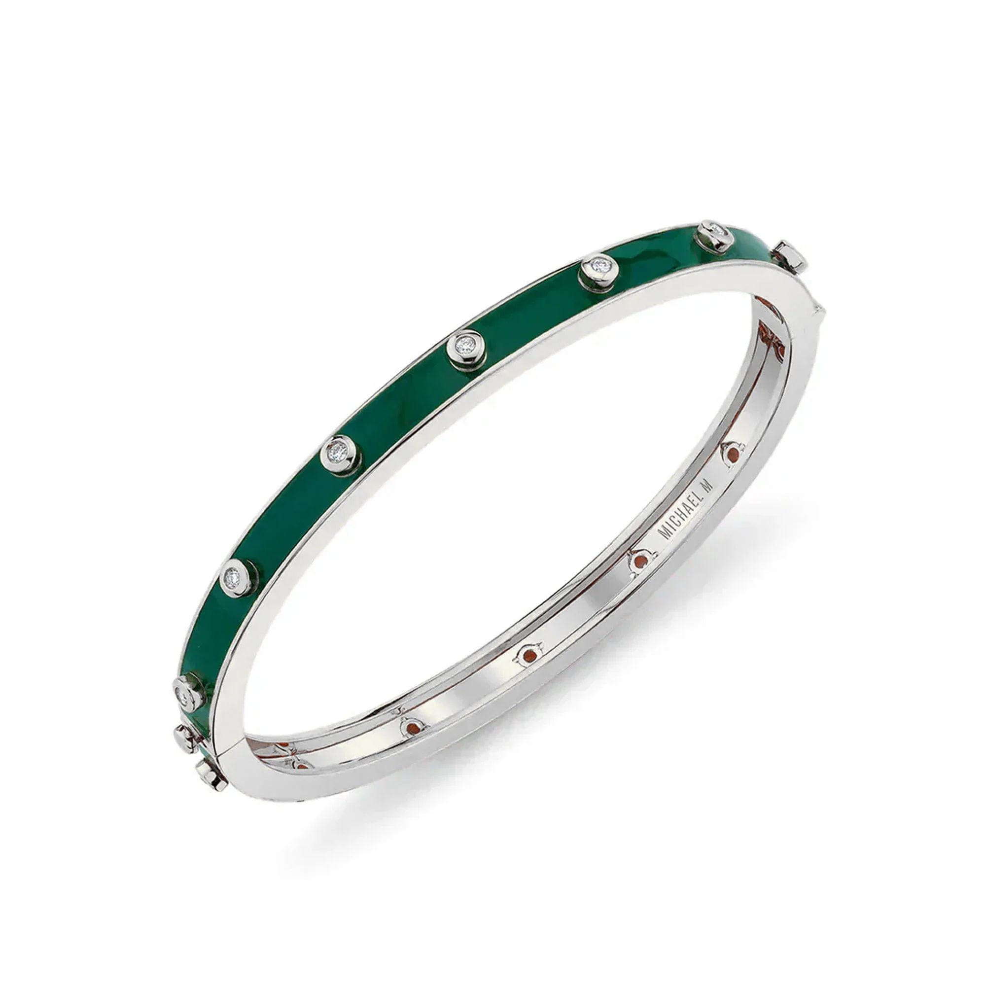 Chroma Extruded Bezel Bangle - Image 13