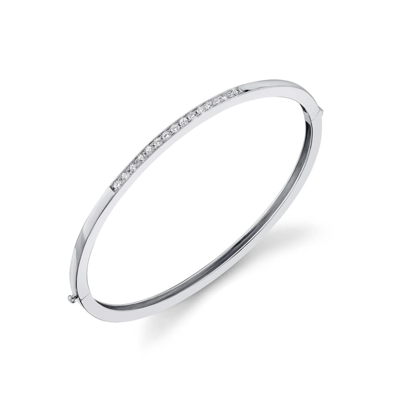 Chroma Gold Extended Pavé Stacking Bracelet - Image 4