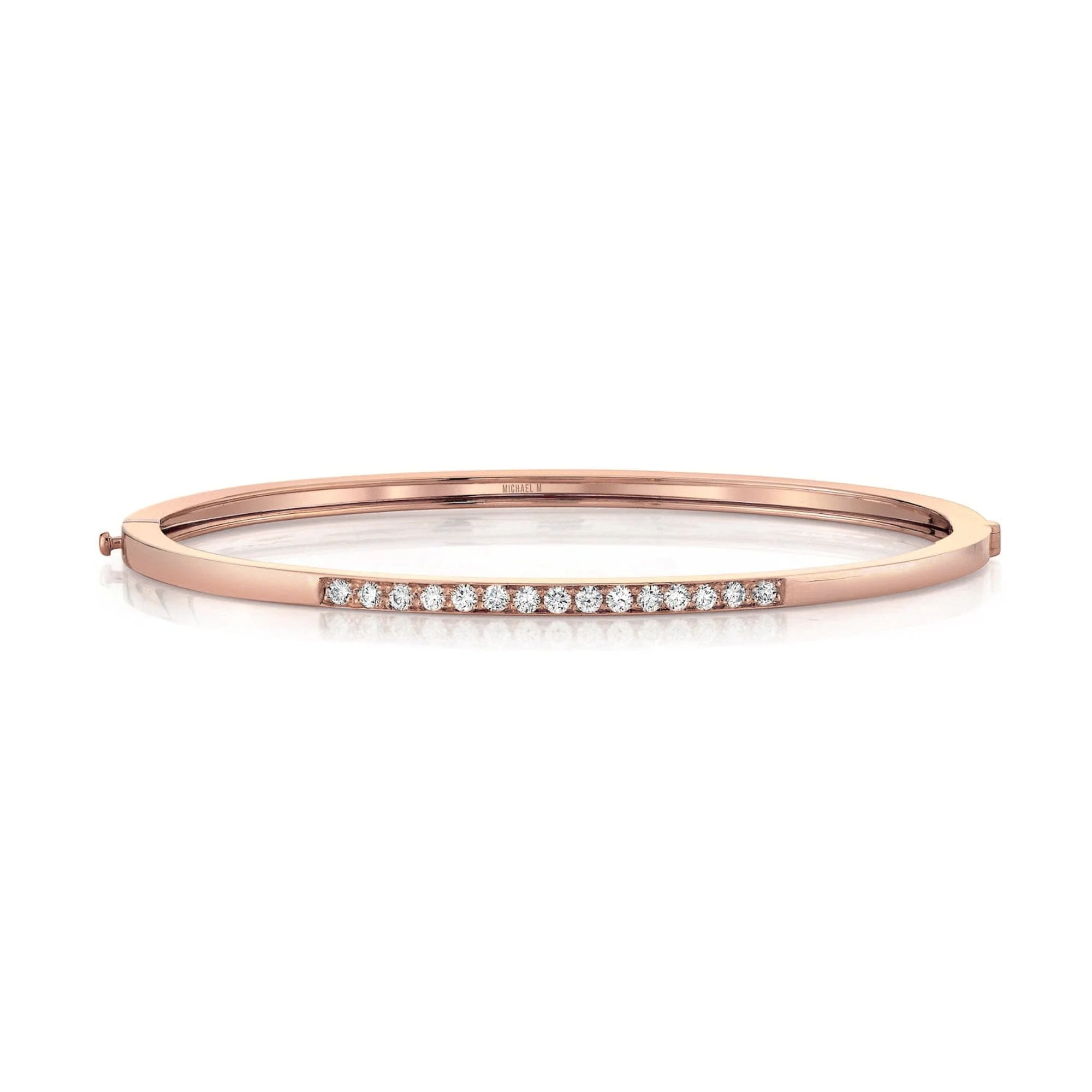 Chroma Gold Extended Pavé Stacking Bracelet - Image 5