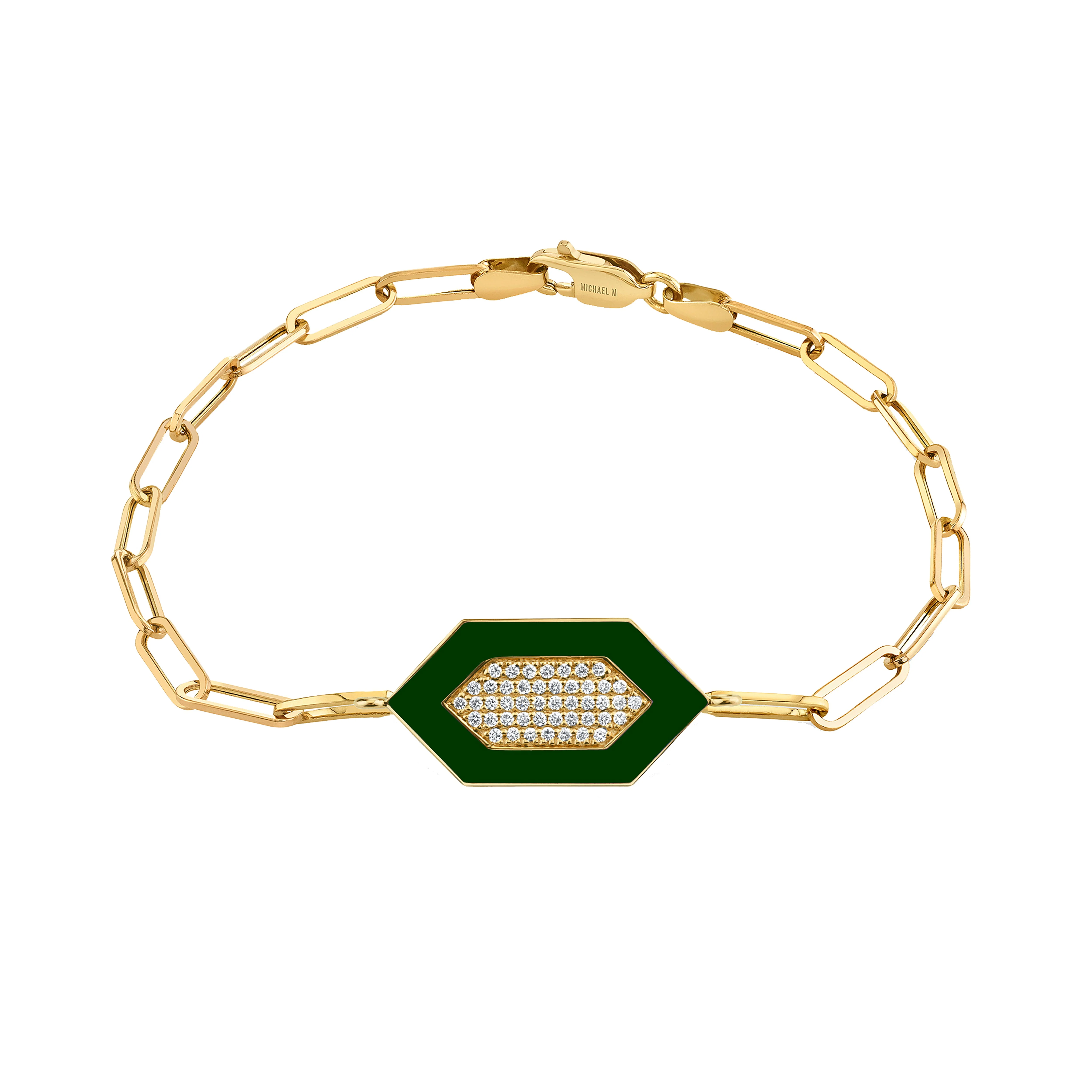 Chroma Pavé Hexagon Bracelet - Image 3