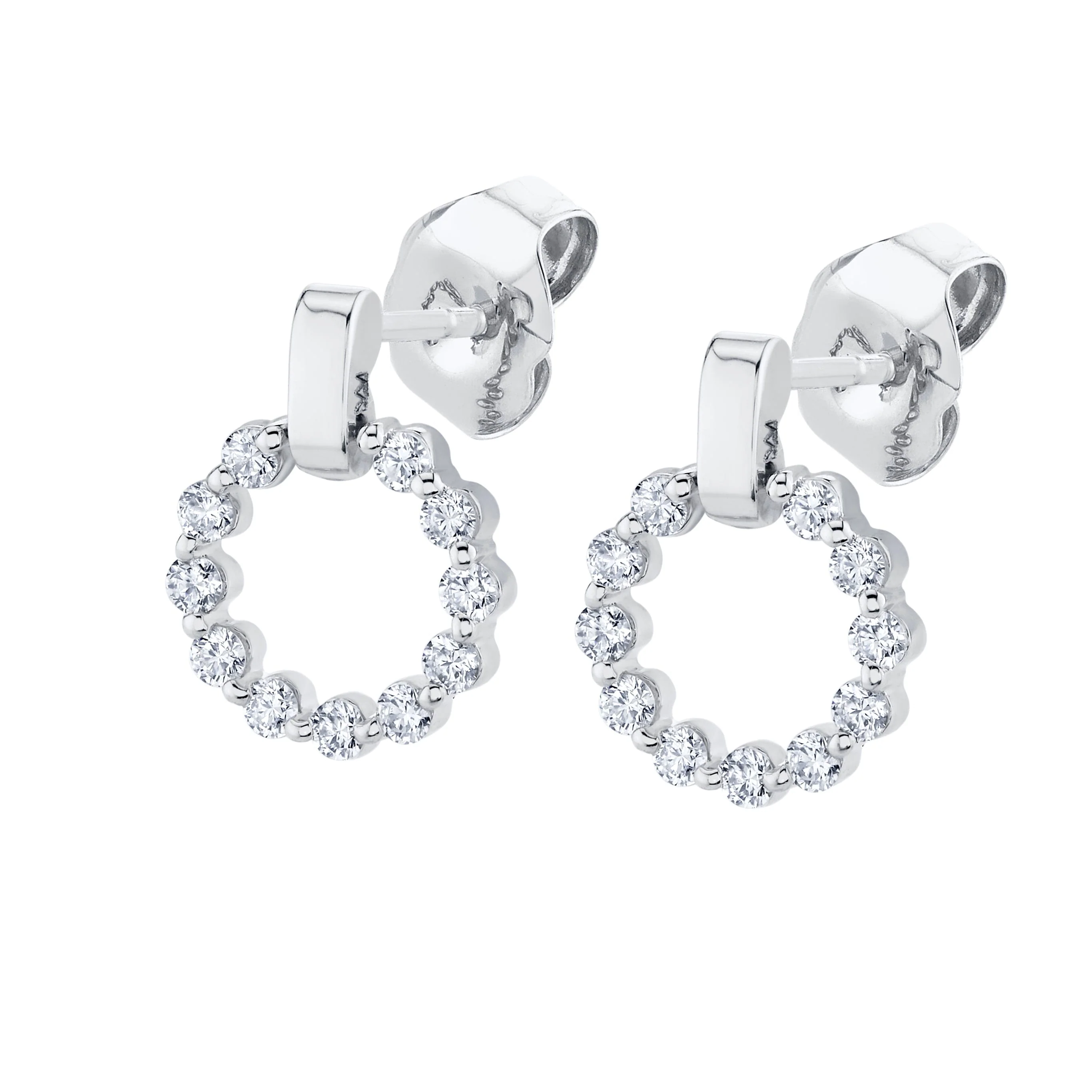 Cloud Single Drop Earrings - Image 5