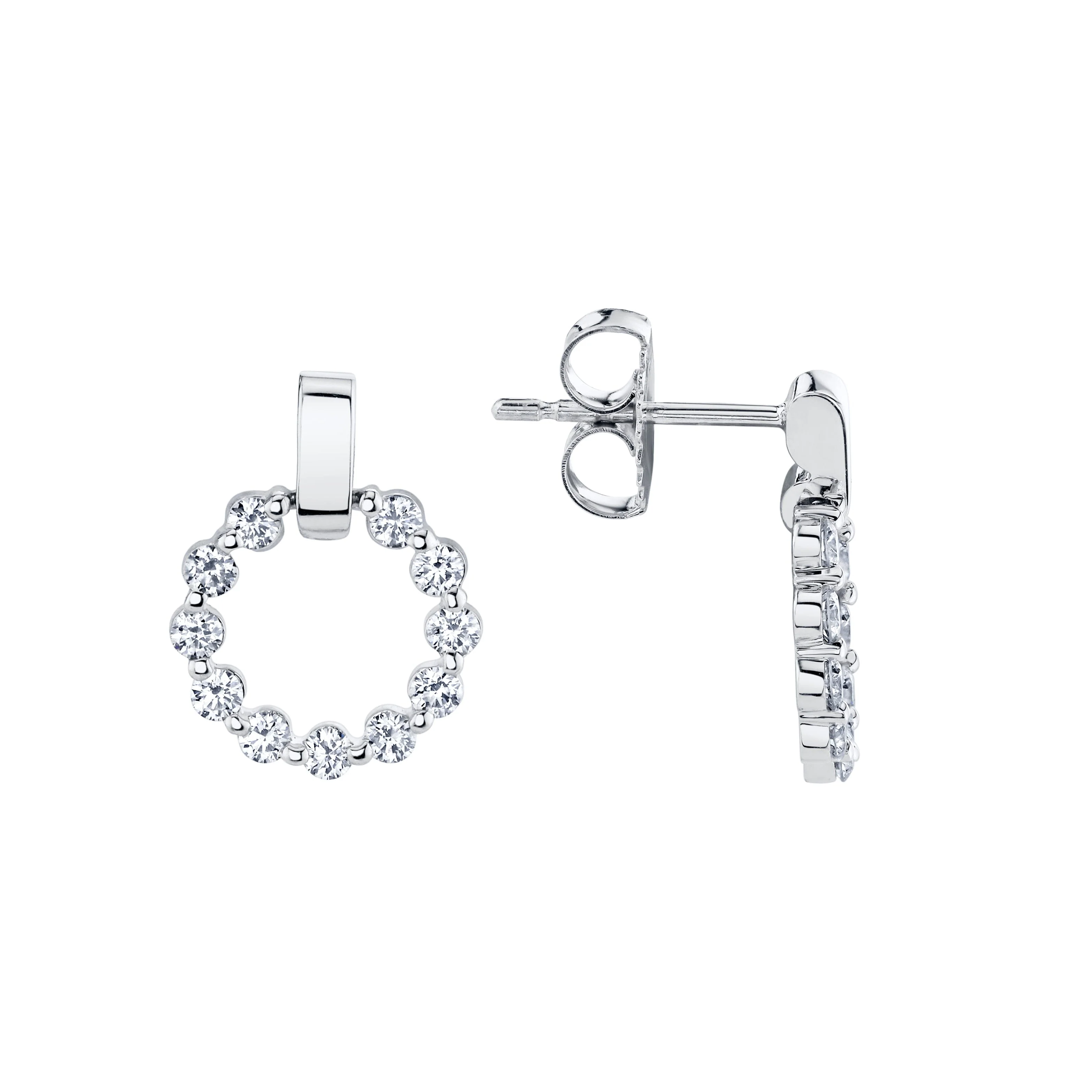Cloud Single Drop Earrings - Image 7