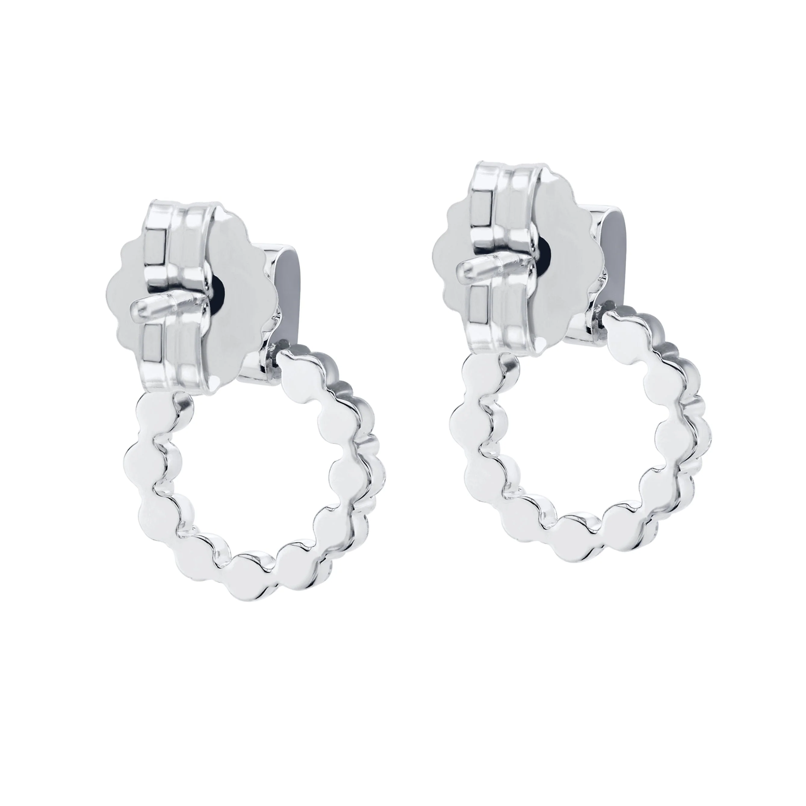Cloud Single Drop Earrings - Image 8
