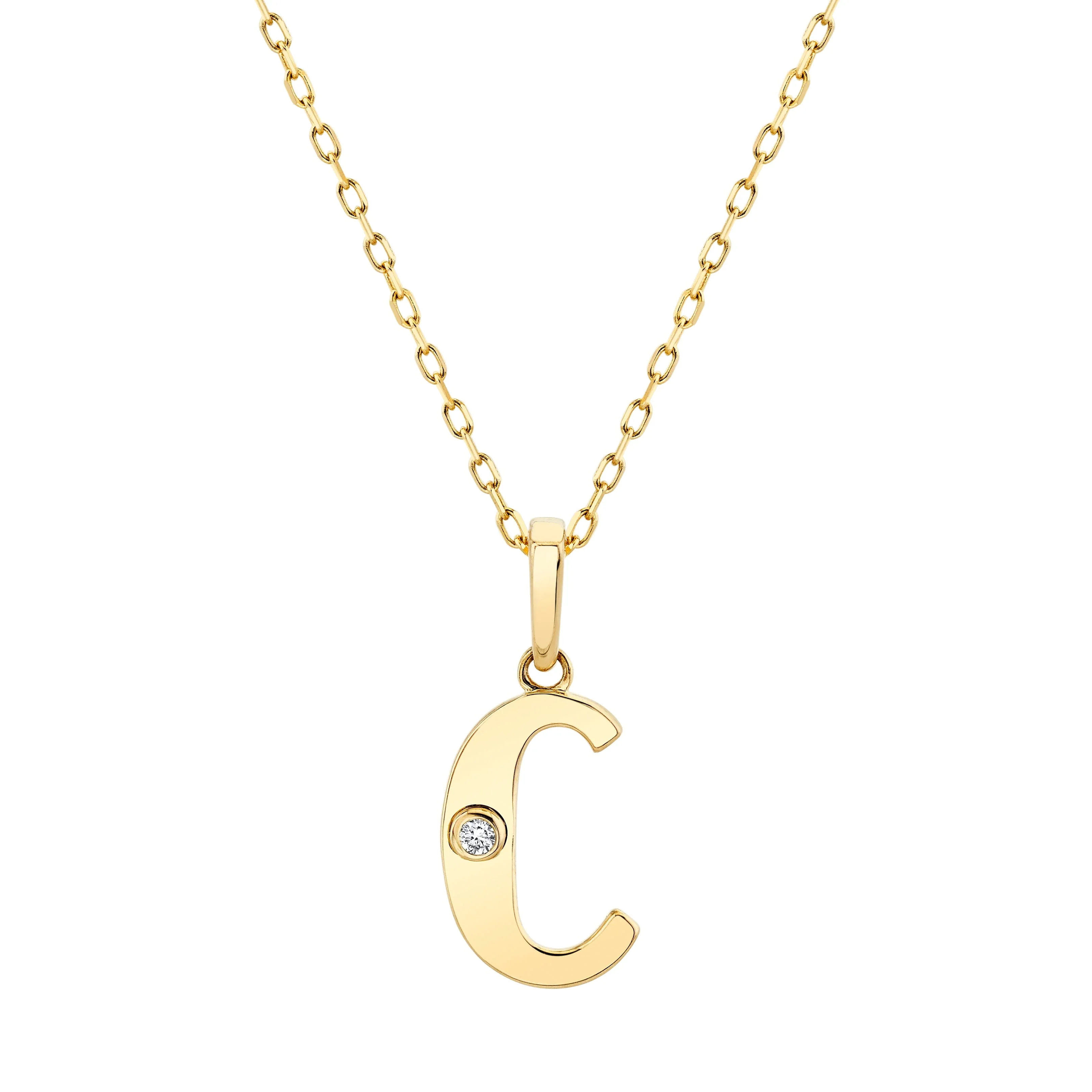 Deco Initial Pendant - Image 3
