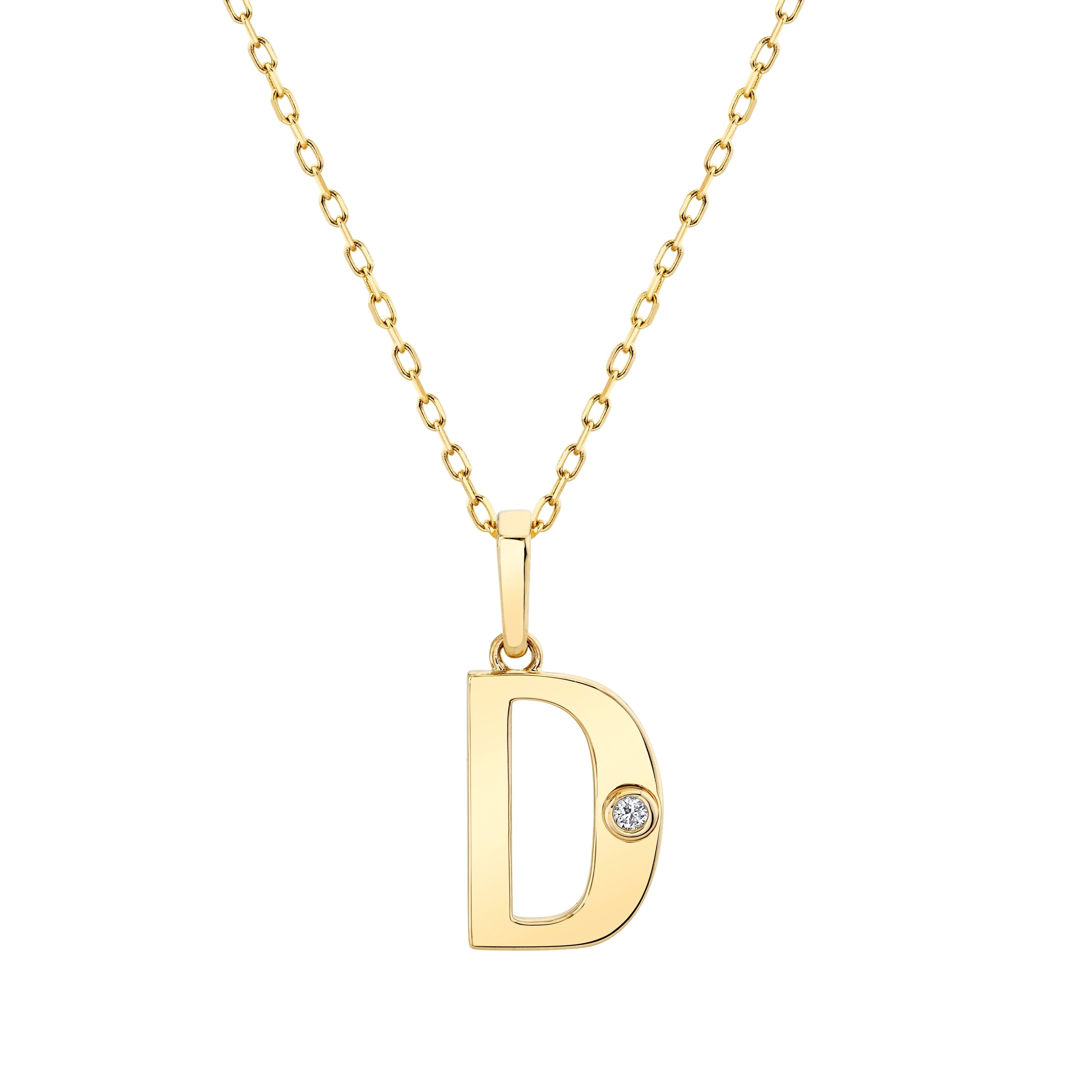 Deco Initial Pendant - Image 4