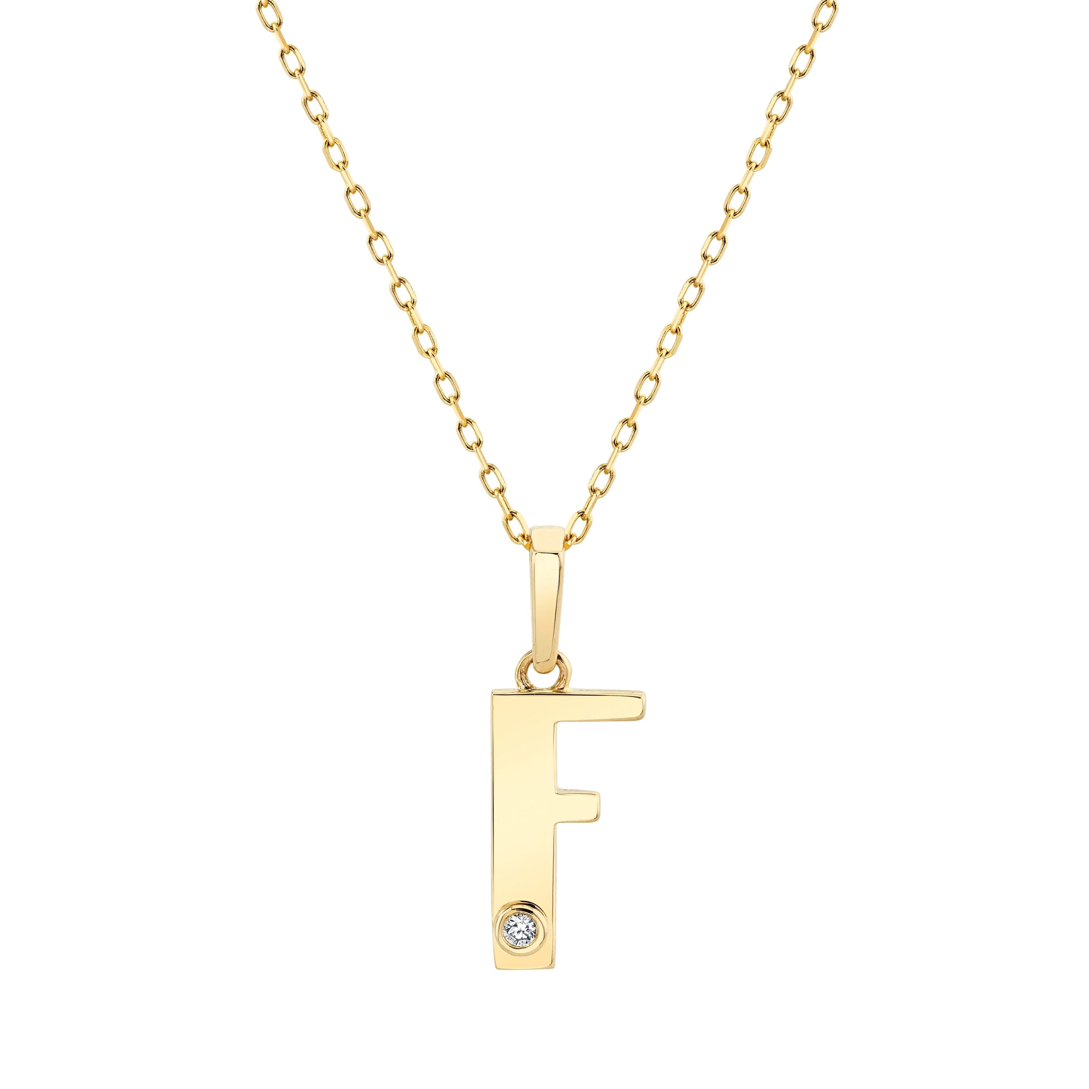 Deco Initial Pendant - Image 7