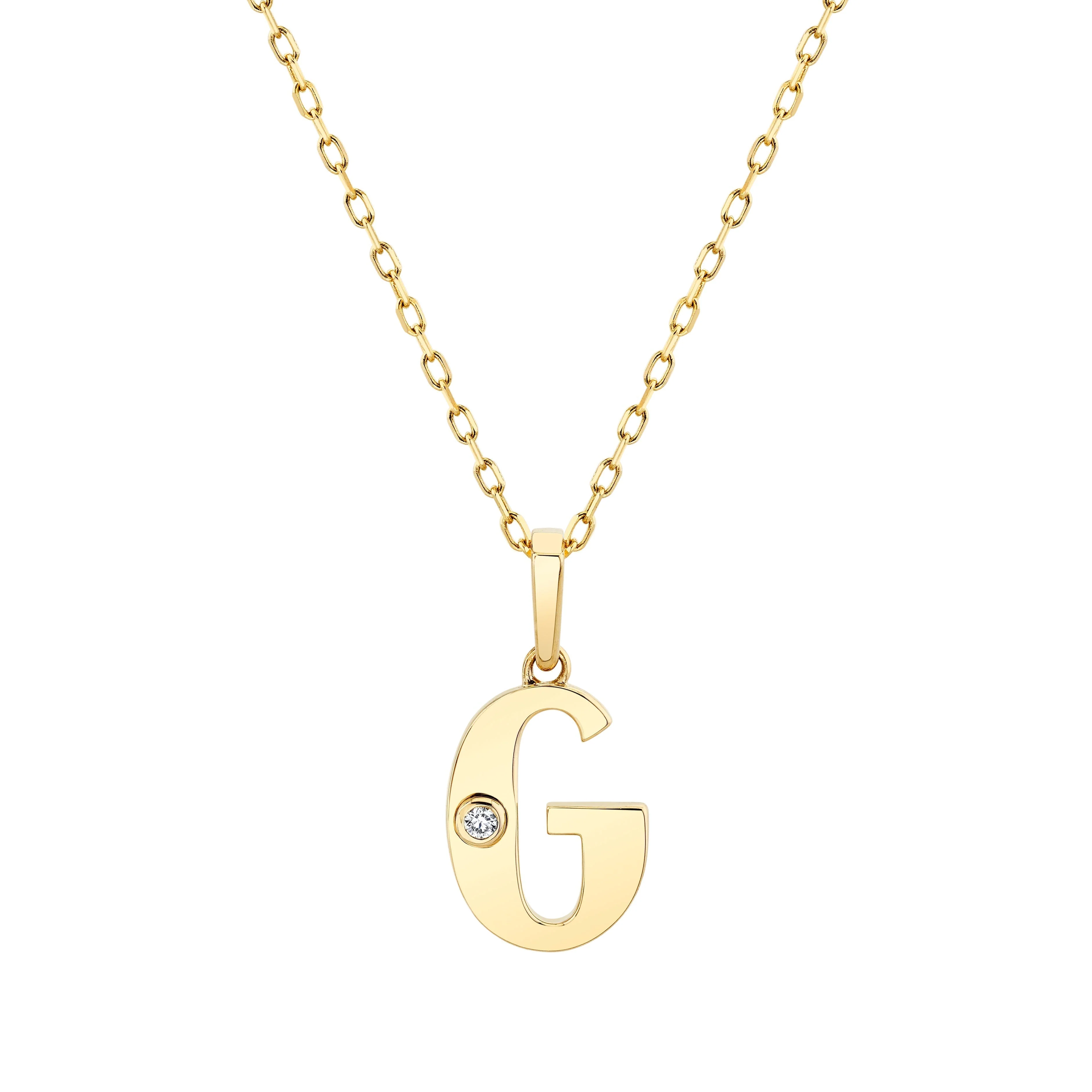 Deco Initial Pendant - Image 9