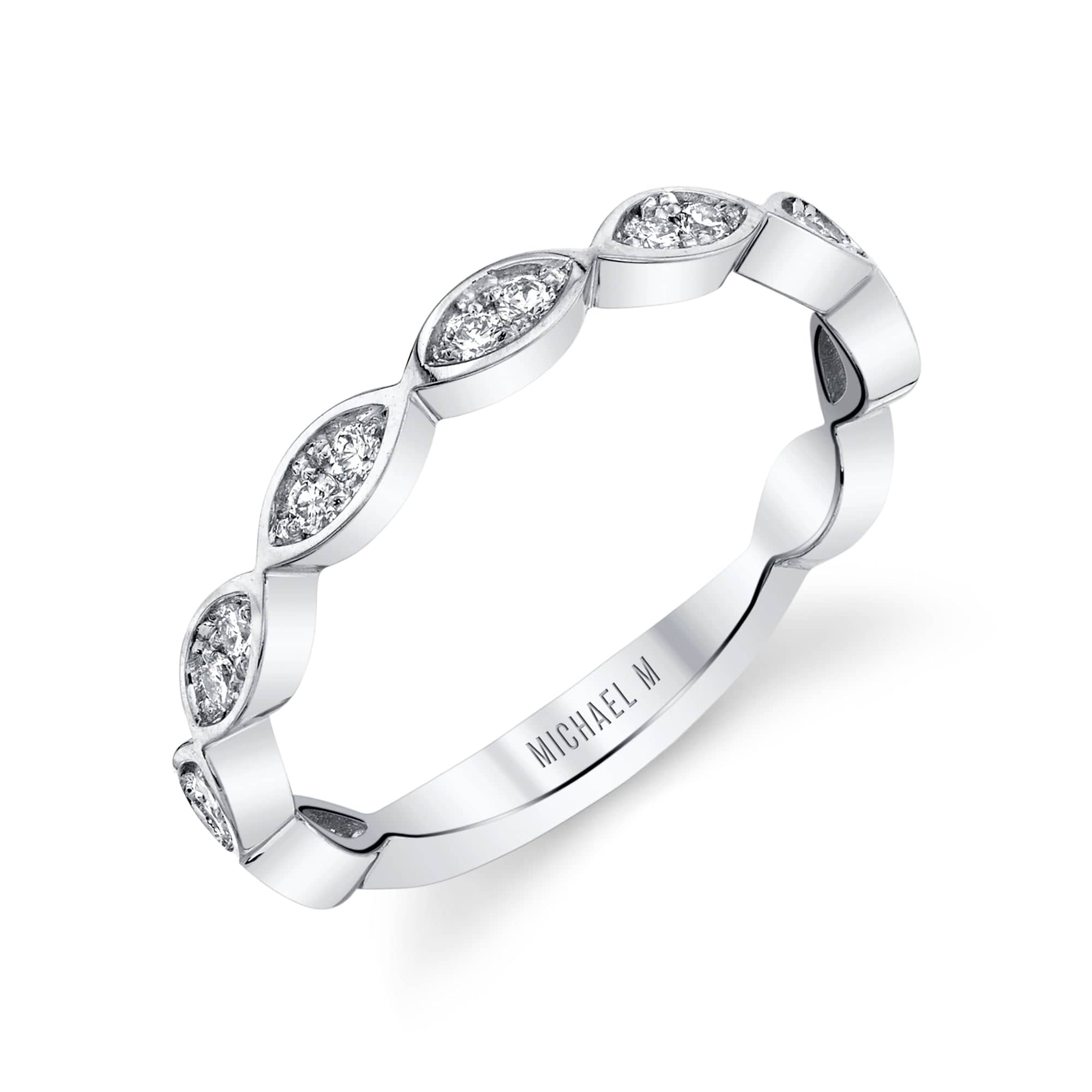 Diamond Marquise Band - Image 2