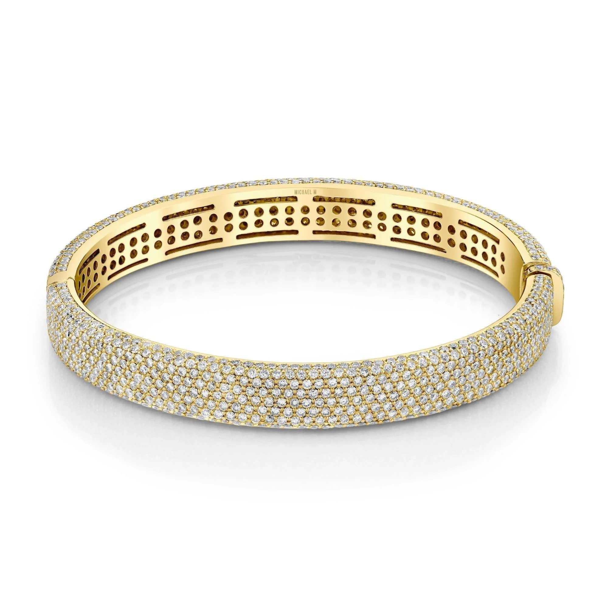Europa Diamond Pave Infinity Bracelet - Image 3