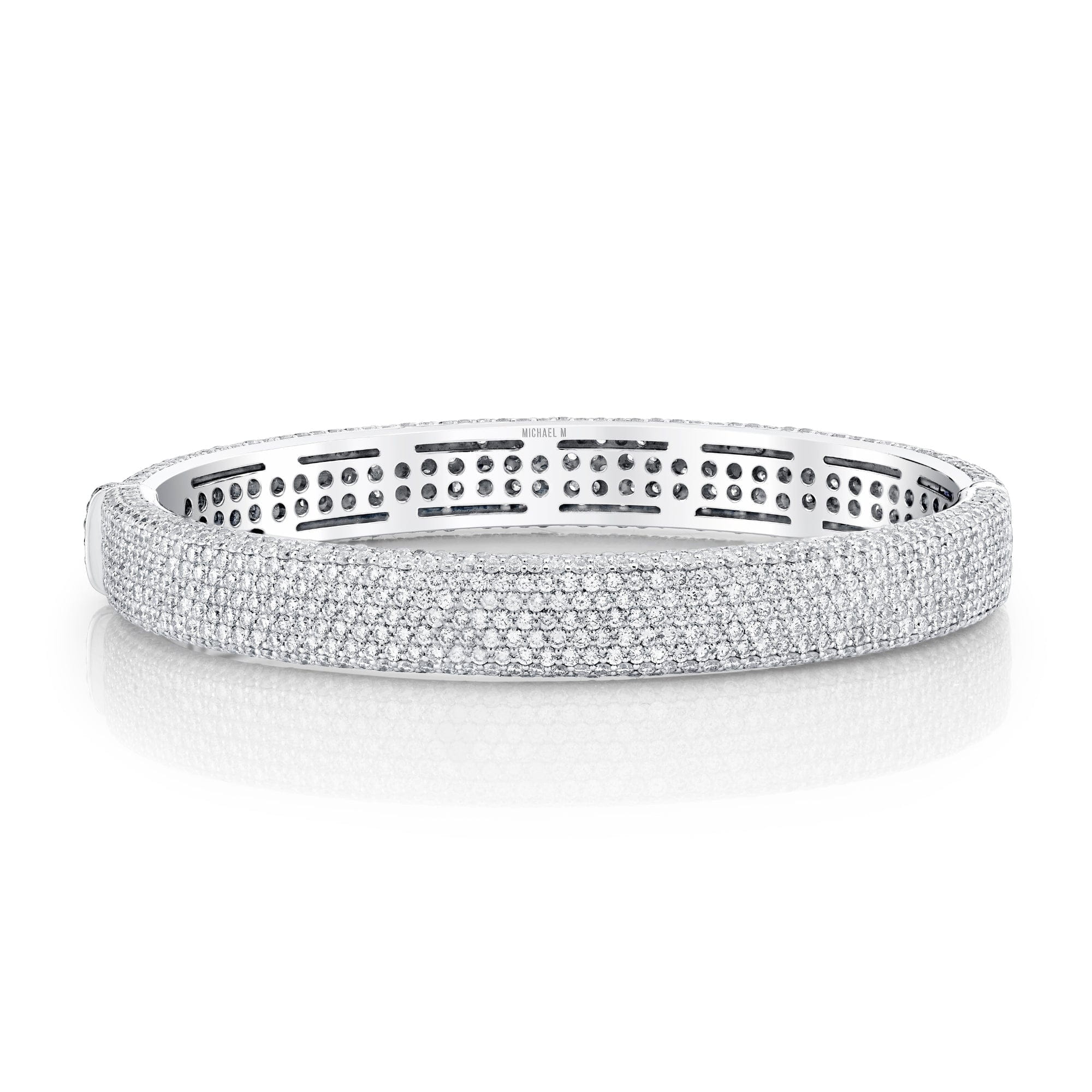 Europa Diamond Pave Infinity Bracelet - Image 4
