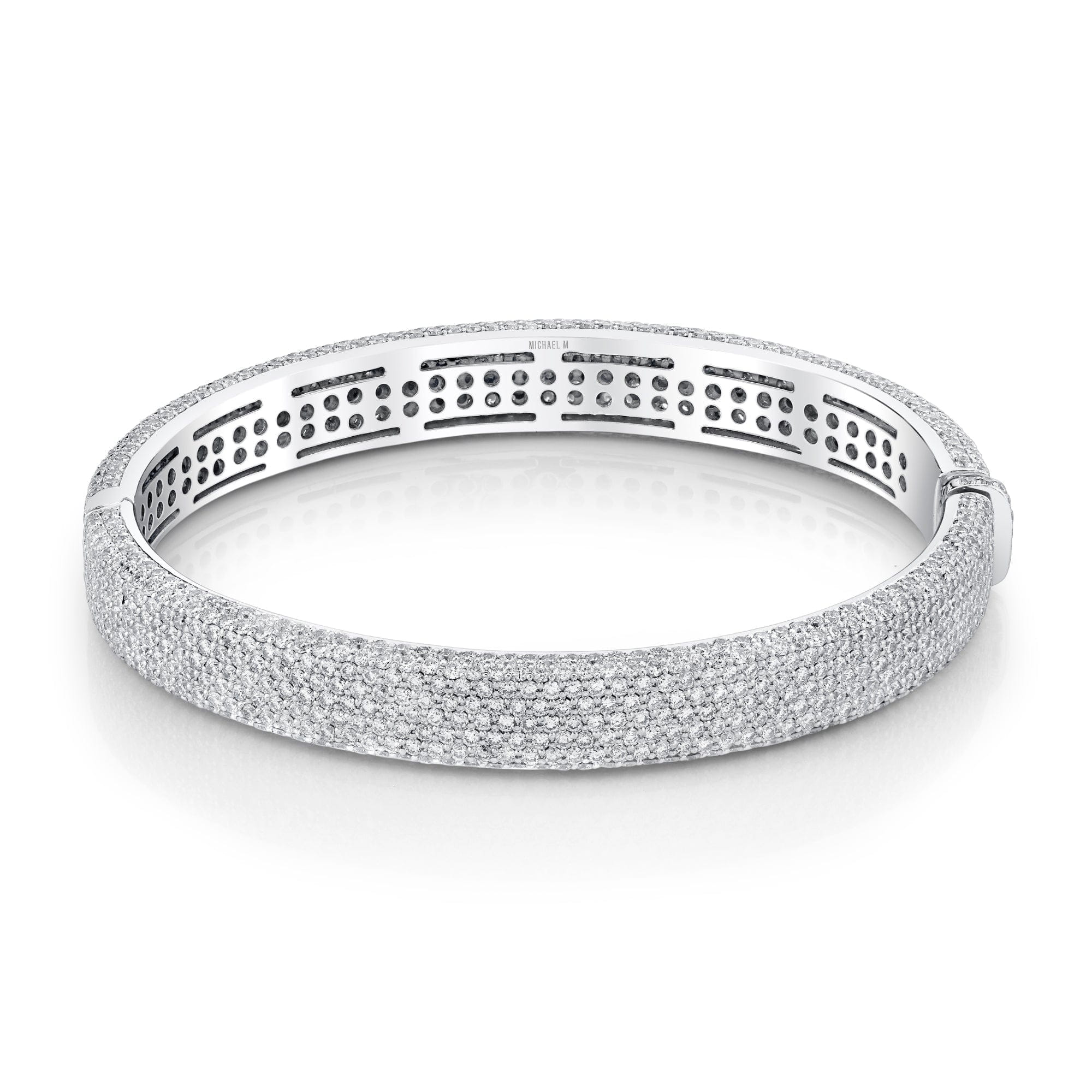Europa Diamond Pave Infinity Bracelet - Image 5
