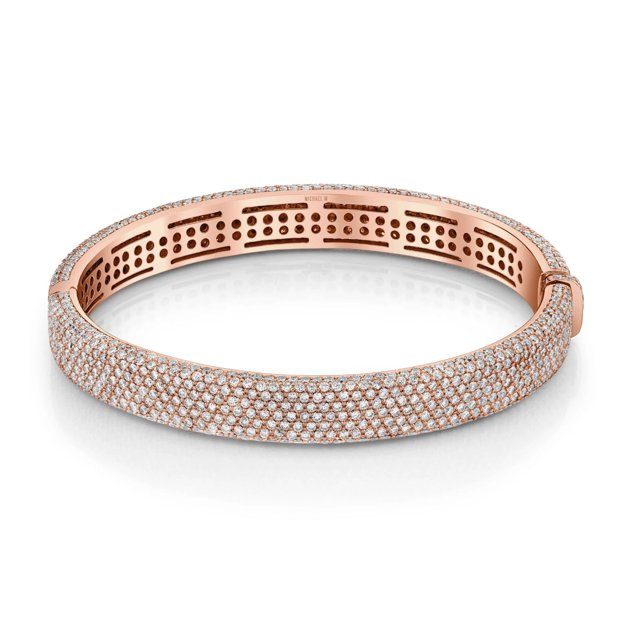 Europa Diamond Pave Infinity Bracelet - Image 6