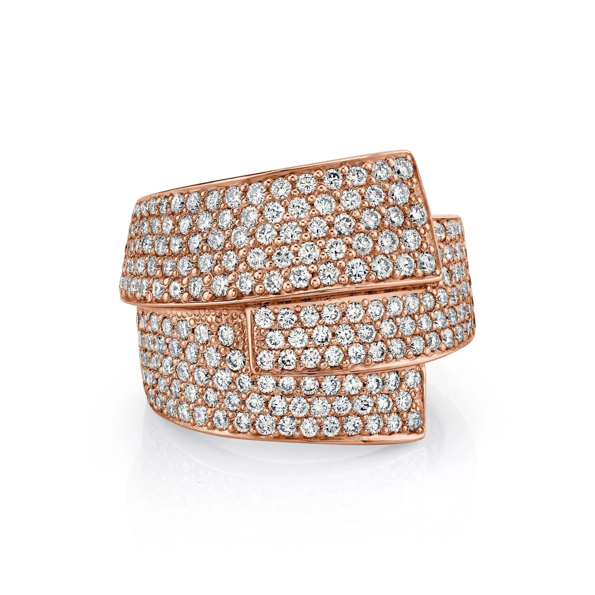 Europa Interlock Pavé Band - Image 10