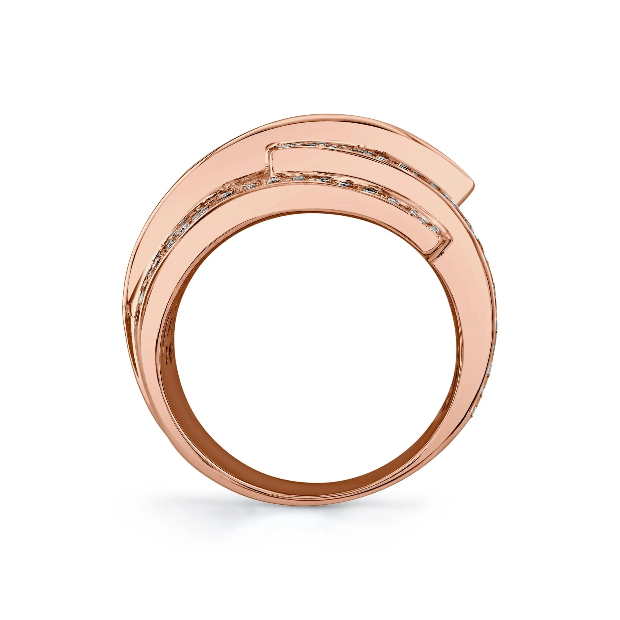 Europa Interlock Pavé Band - Image 11