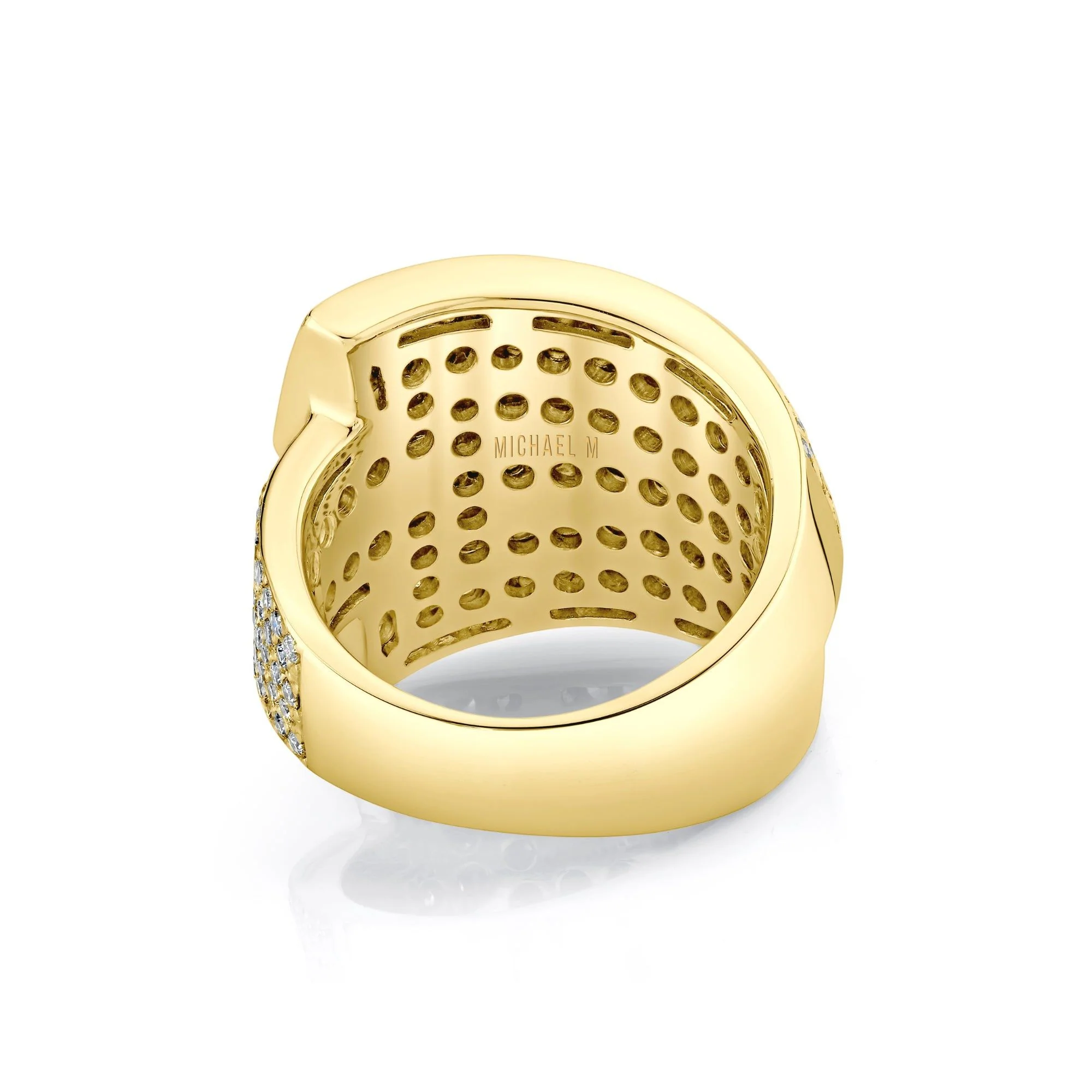 Europa Interlock Pavé Band - Image 4