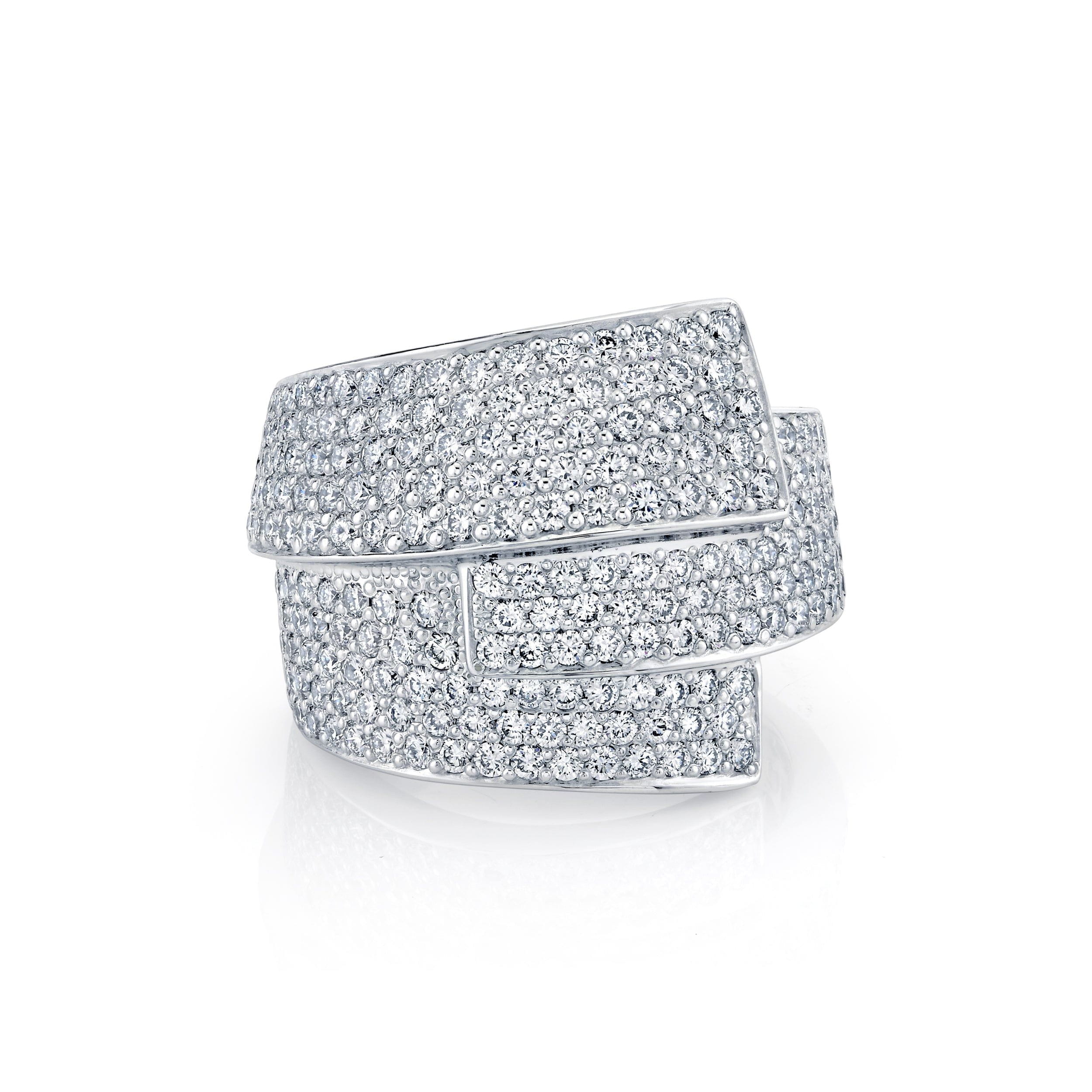 Europa Interlock Pavé Band - Image 6