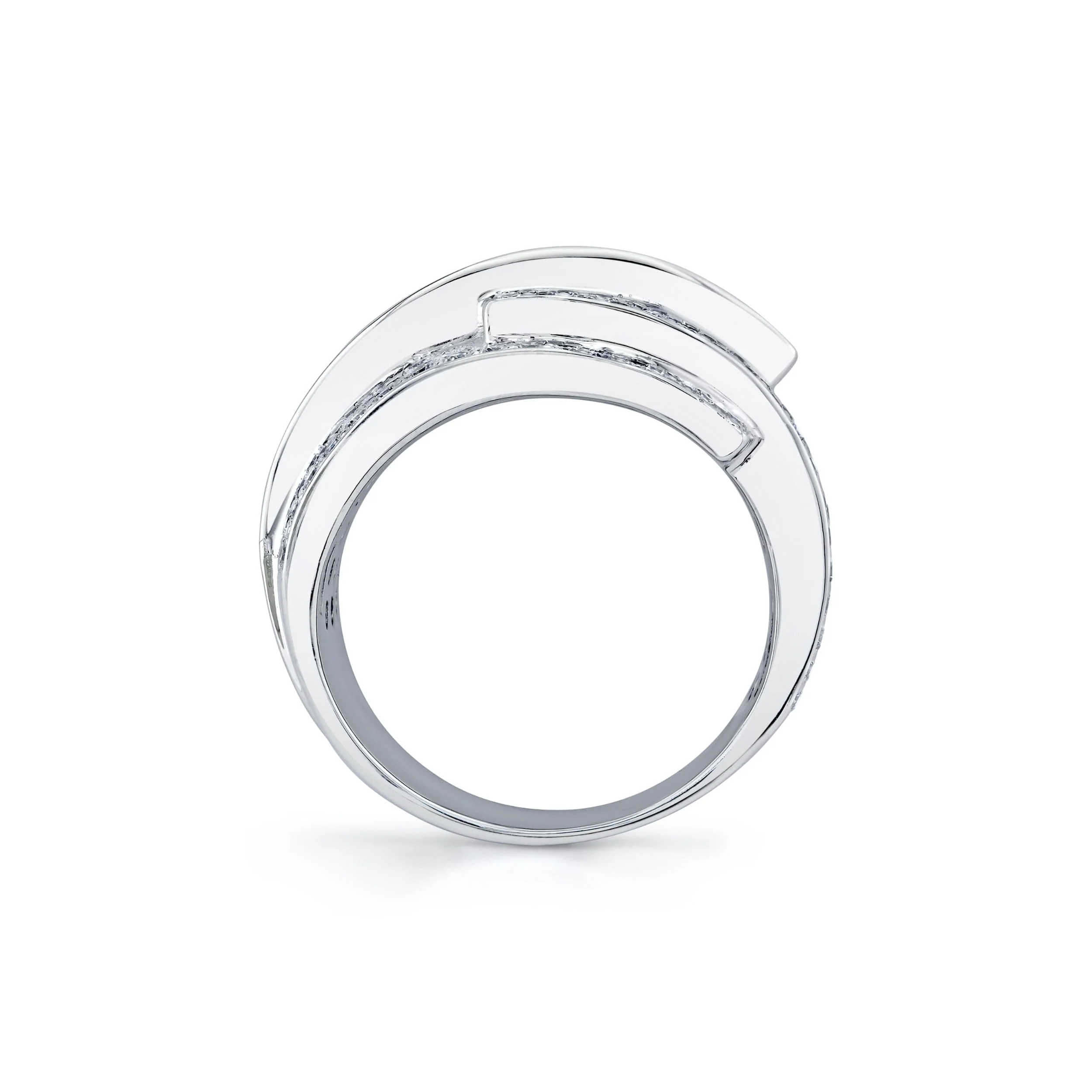 Europa Interlock Pavé Band - Image 7