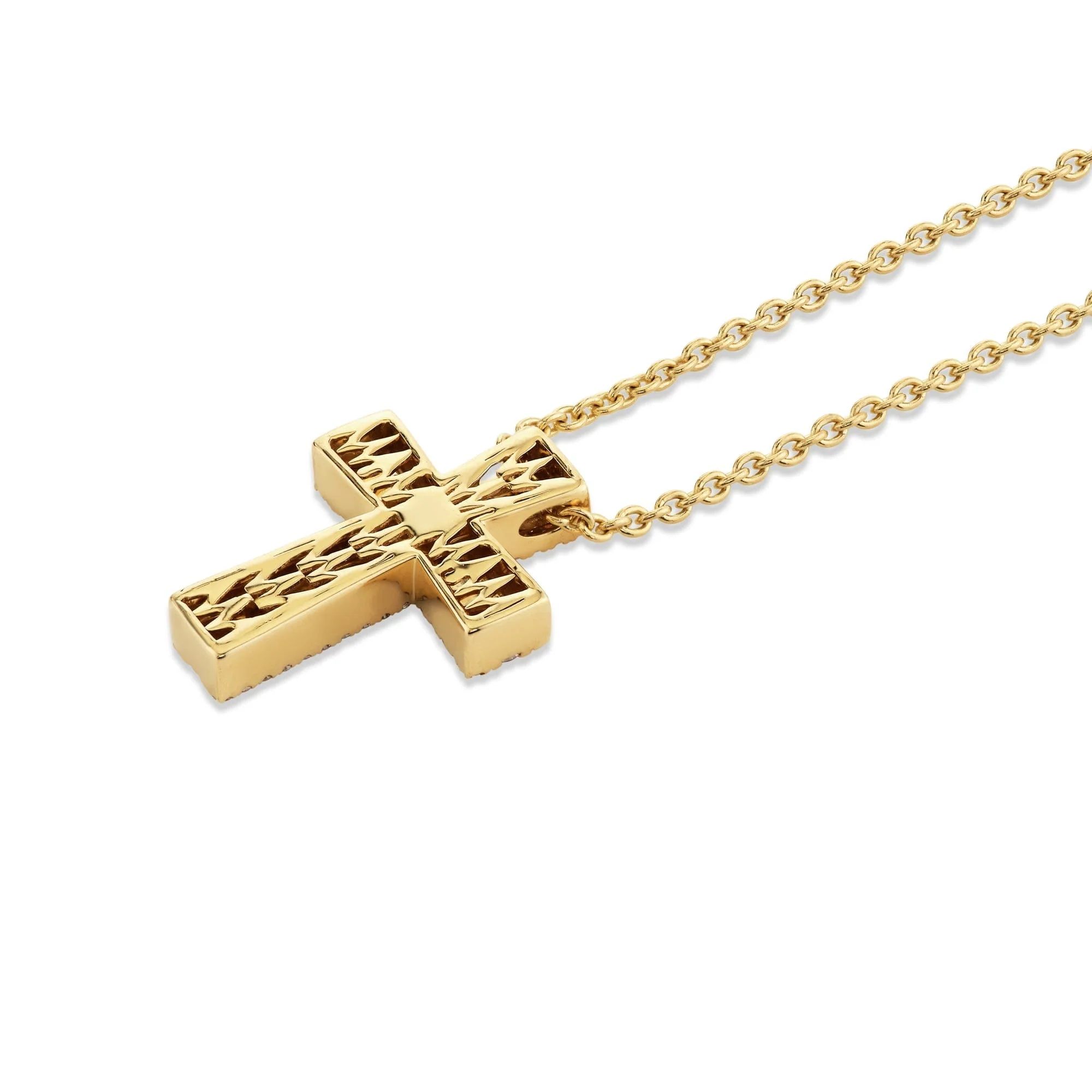 Europa Pave Cross Pendant - Image 3