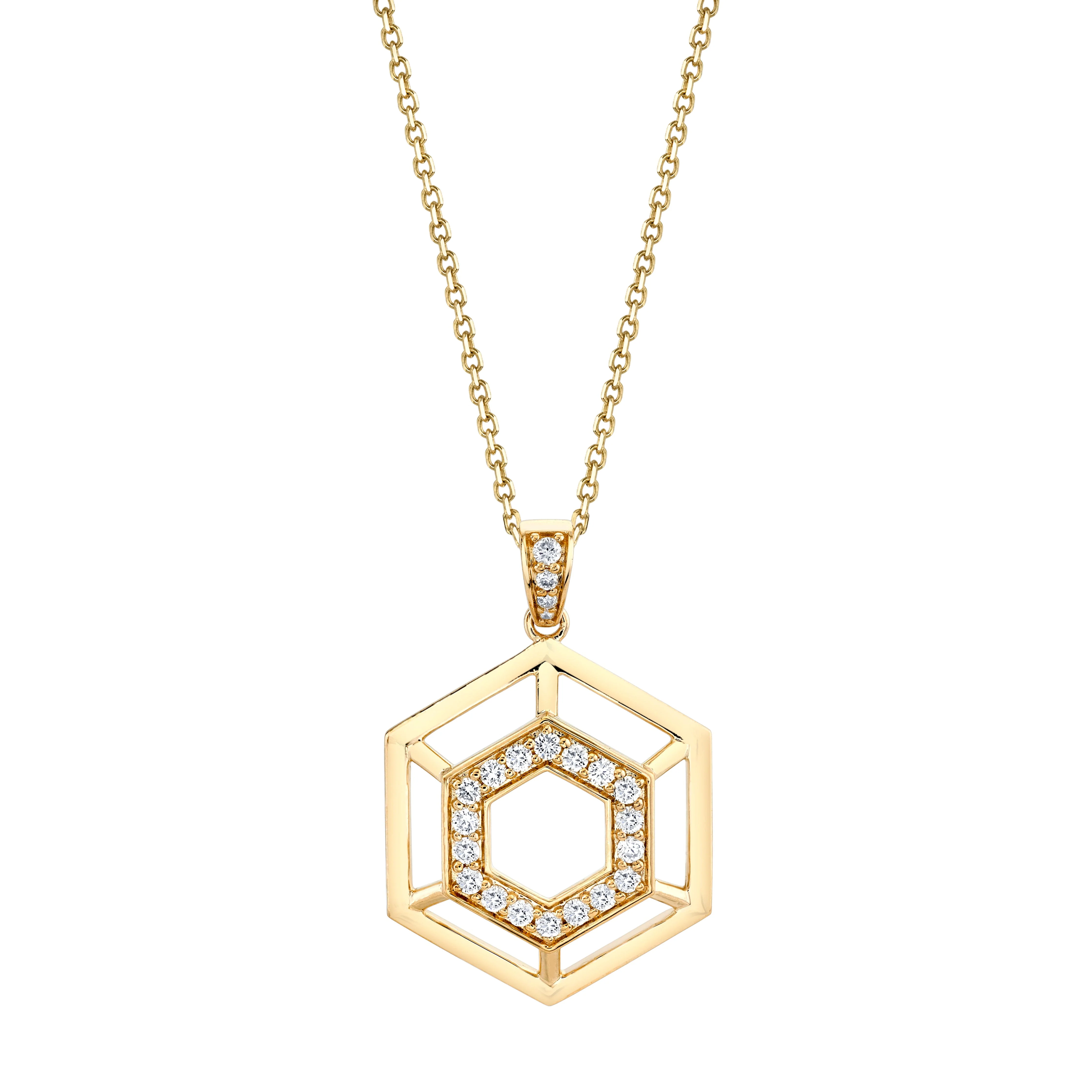Hex Truss Pendant