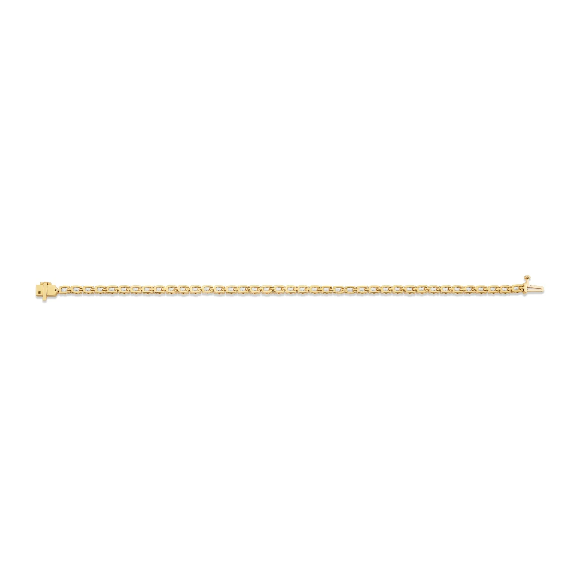 Meksian Oval Tennis Bracelet - Image 10