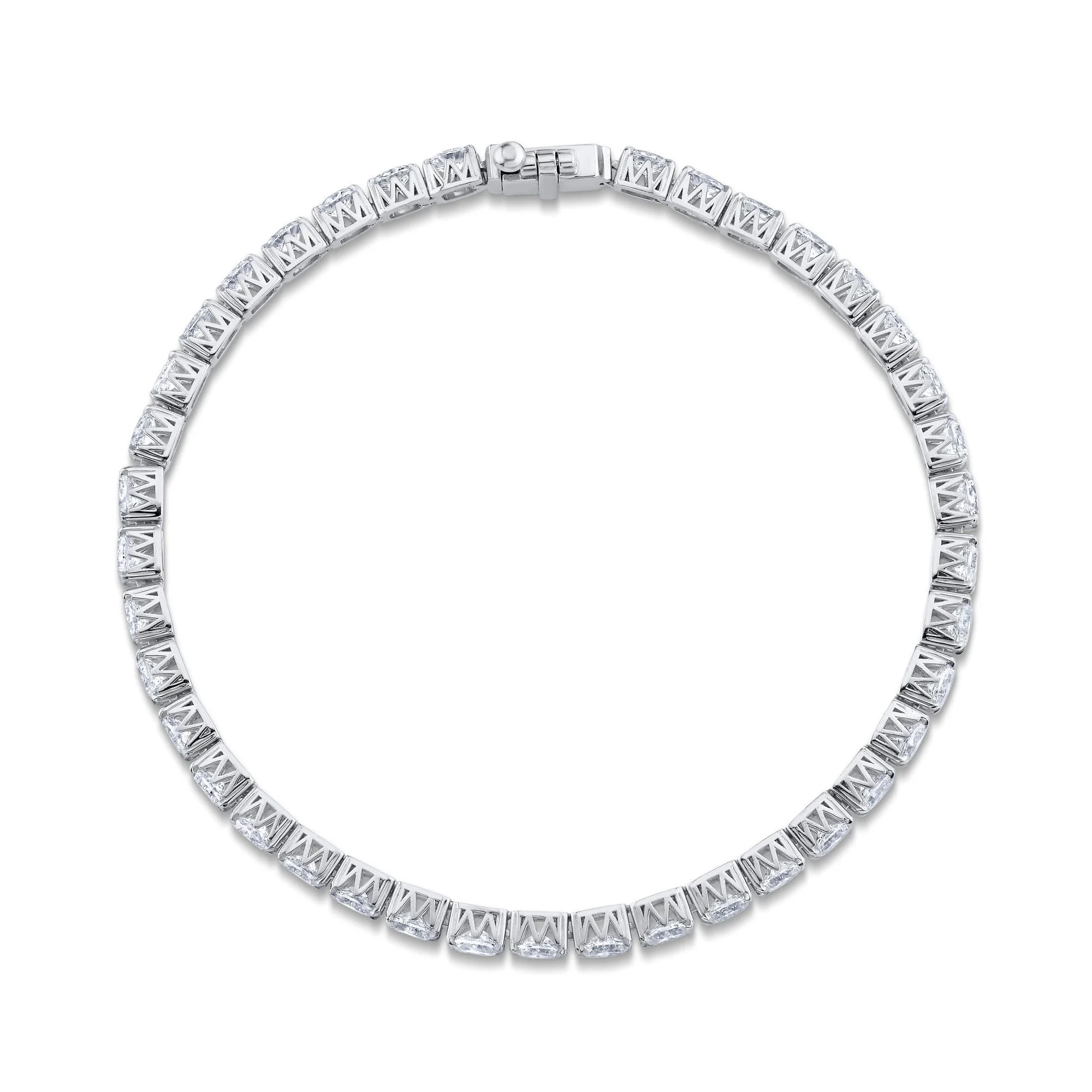 Meksian Oval Tennis Bracelet - Image 6