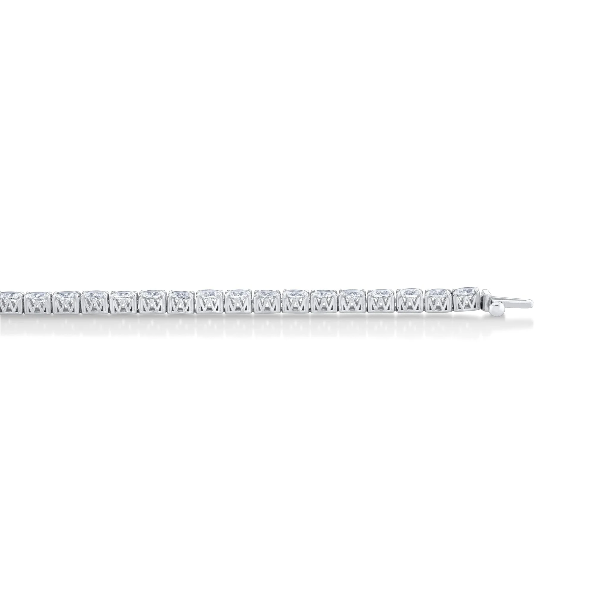 Meksian Oval Tennis Bracelet - Image 7