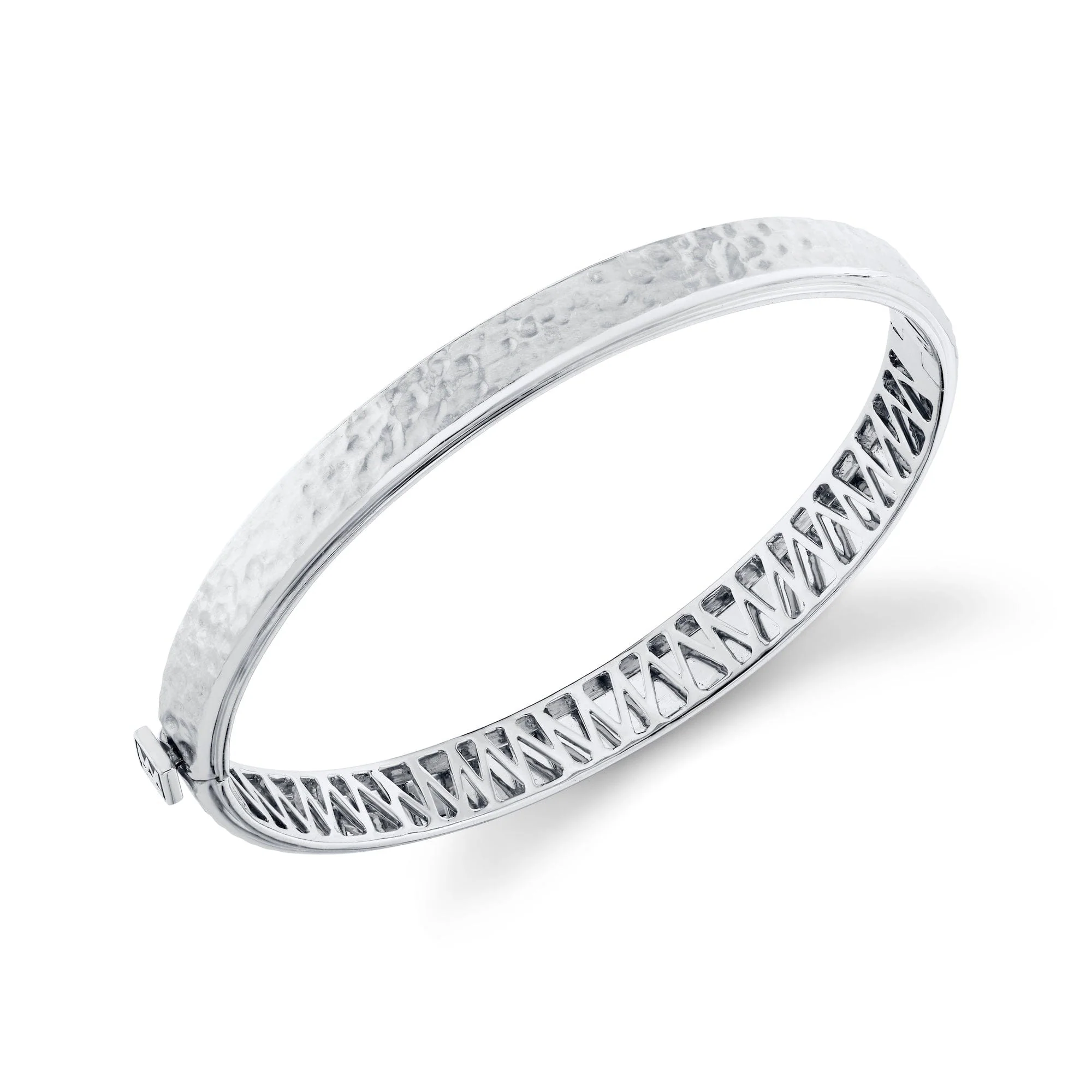 Men's Hammered Bracelet - Image 4