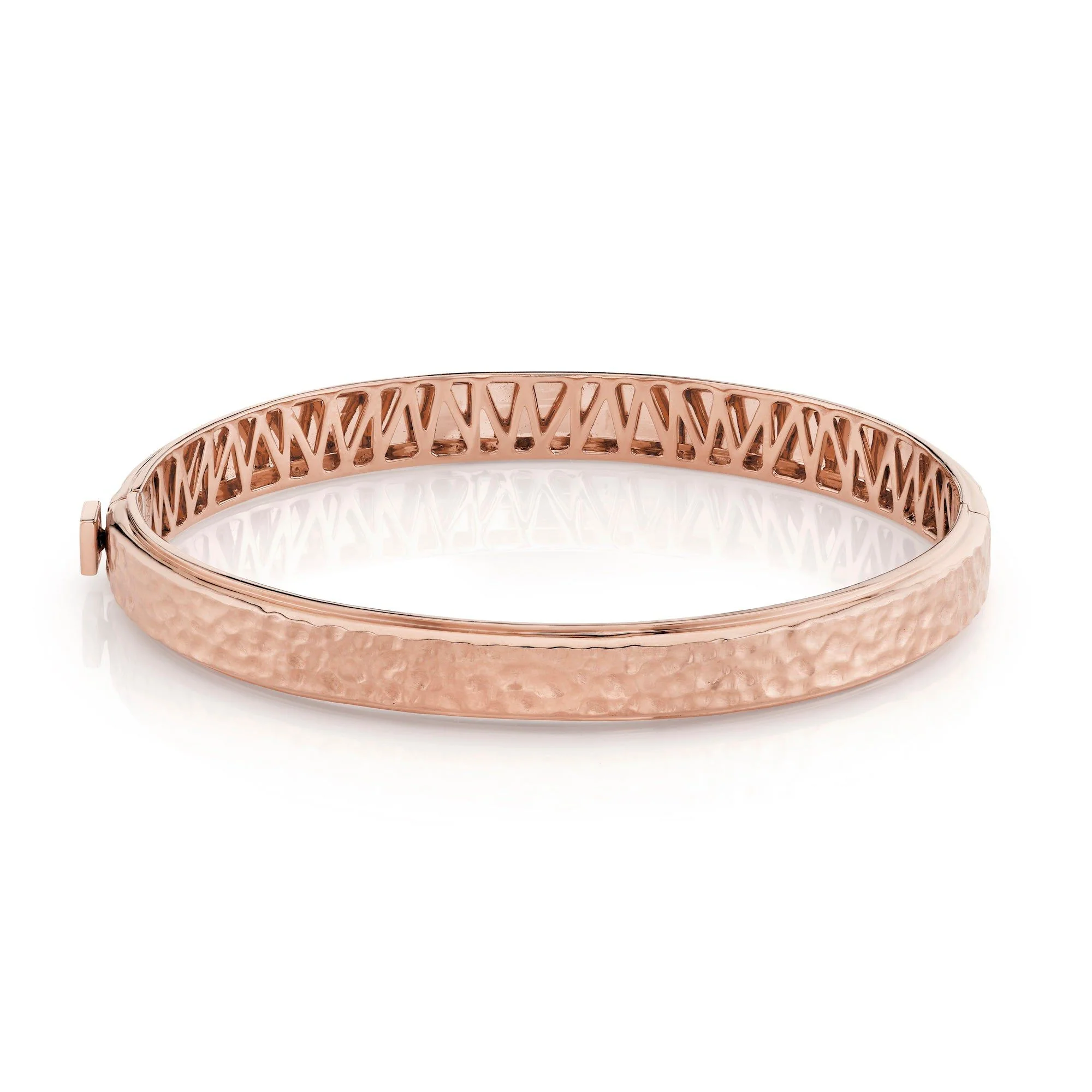 Men's Hammered Bracelet - Image 8