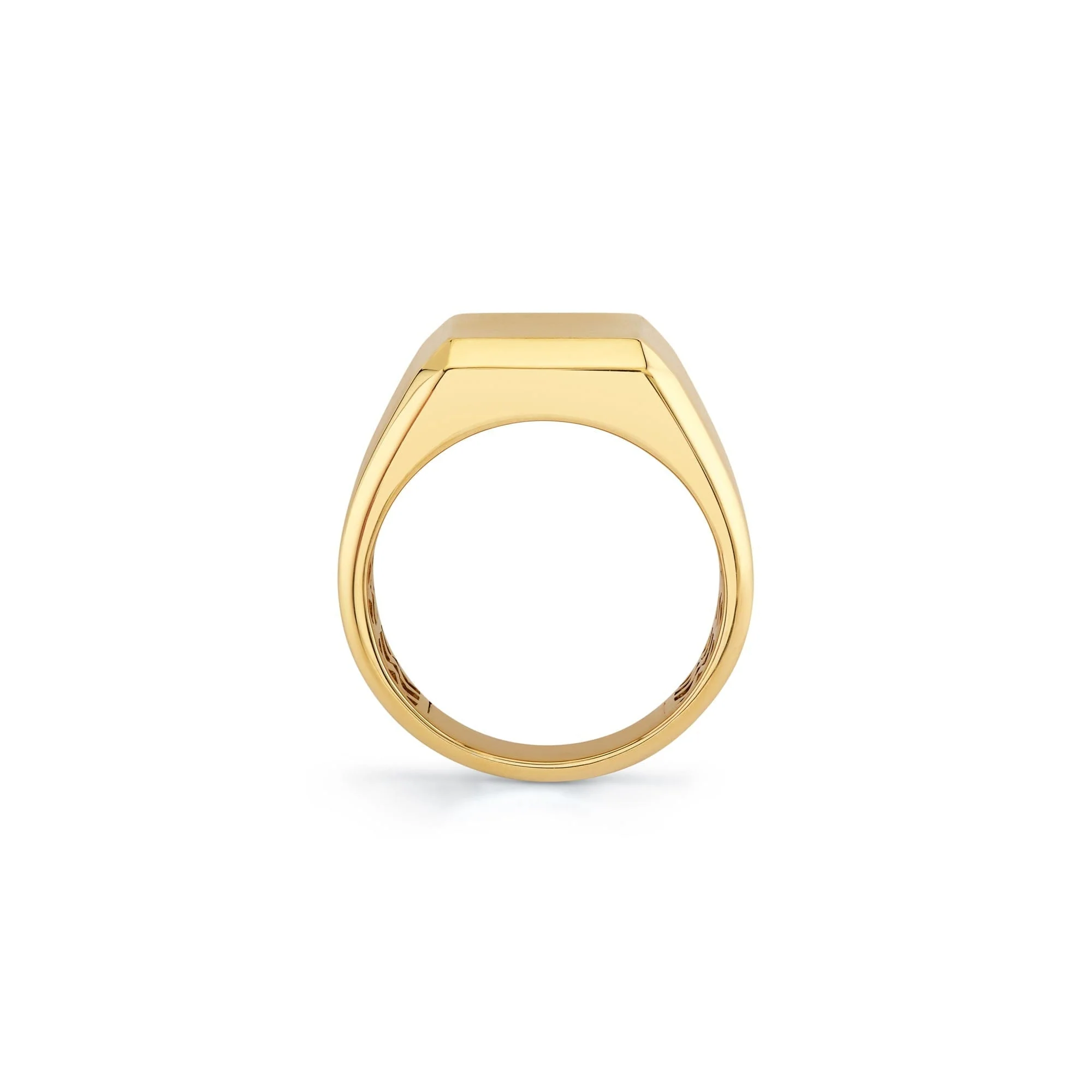 Mens Pinky Signet Ring - Image 4