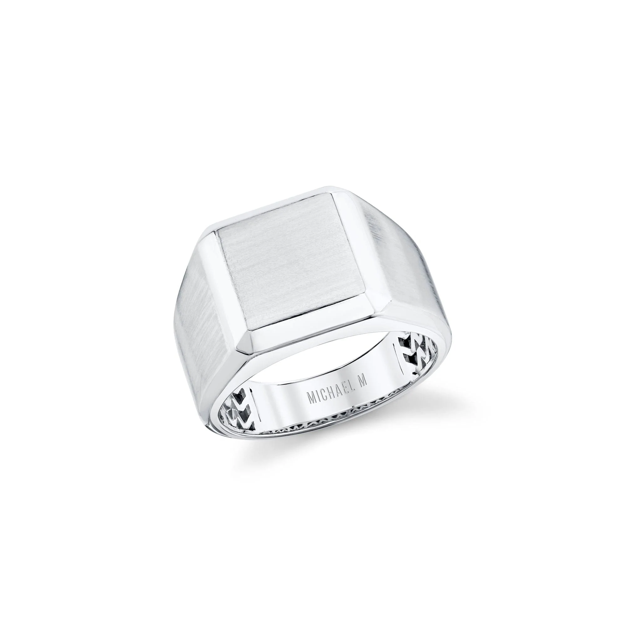 Mens Pinky Signet Ring - Image 5