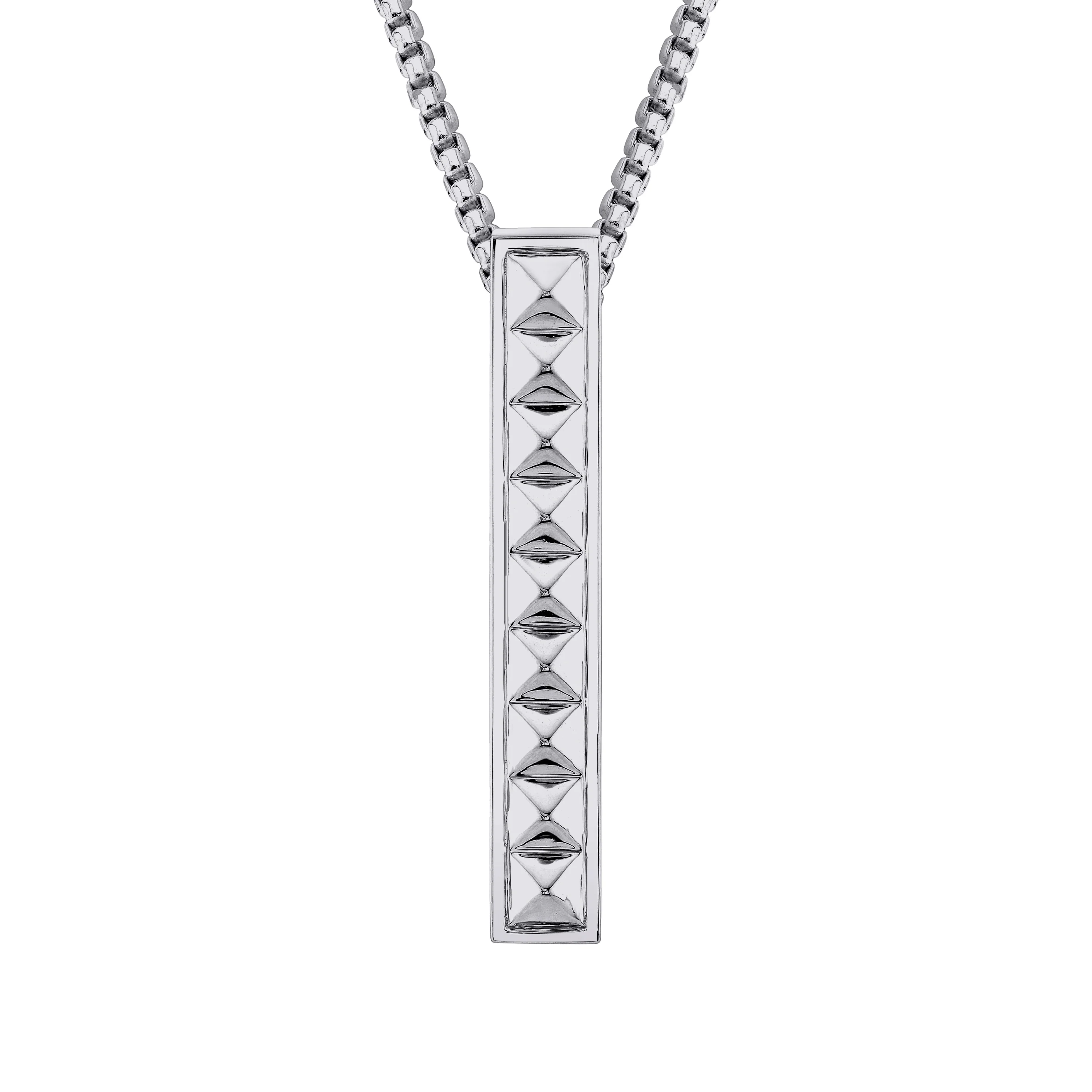 Men's Tetra Pillar Necklace - Image 3