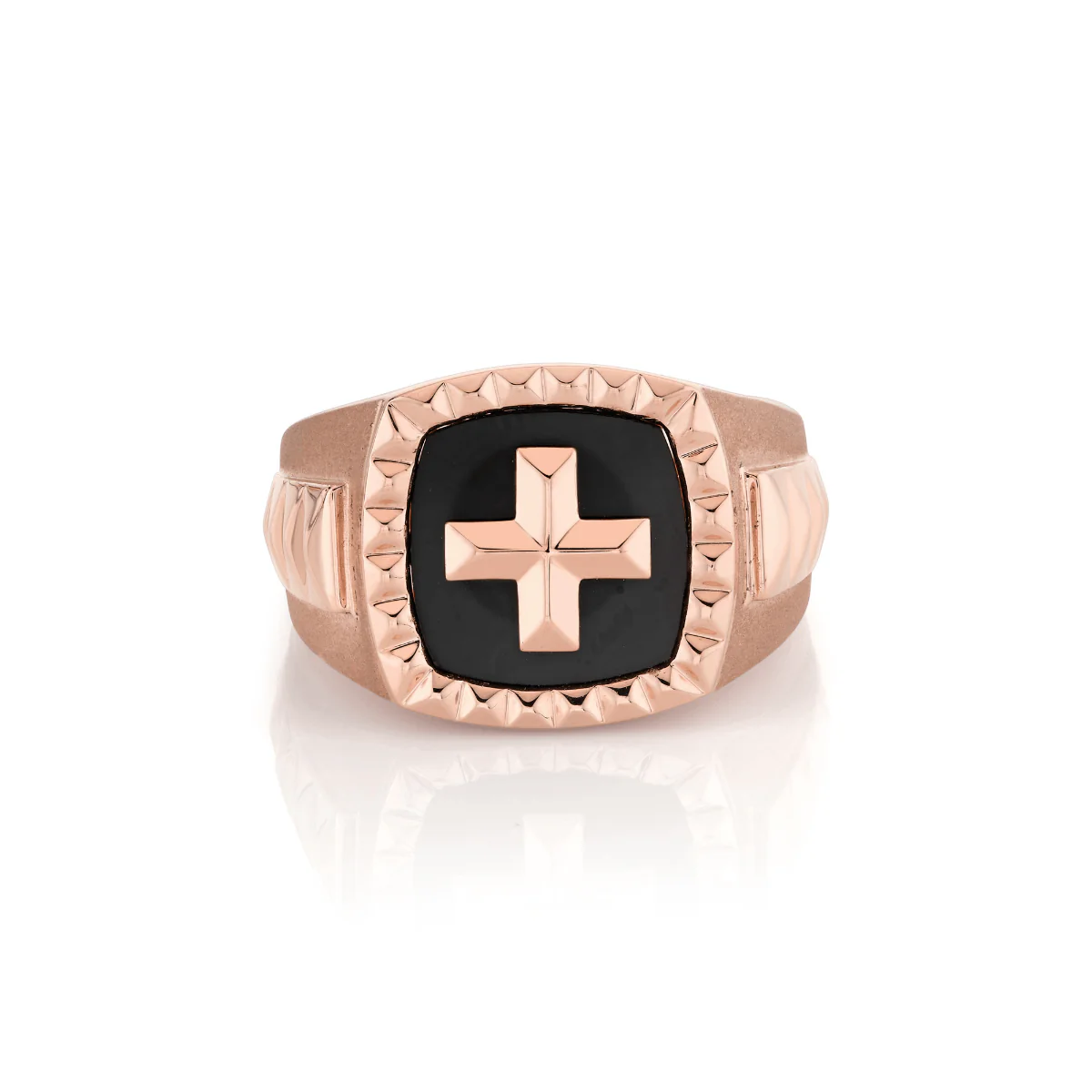 Men's Tetra Signet Ring - Image 5