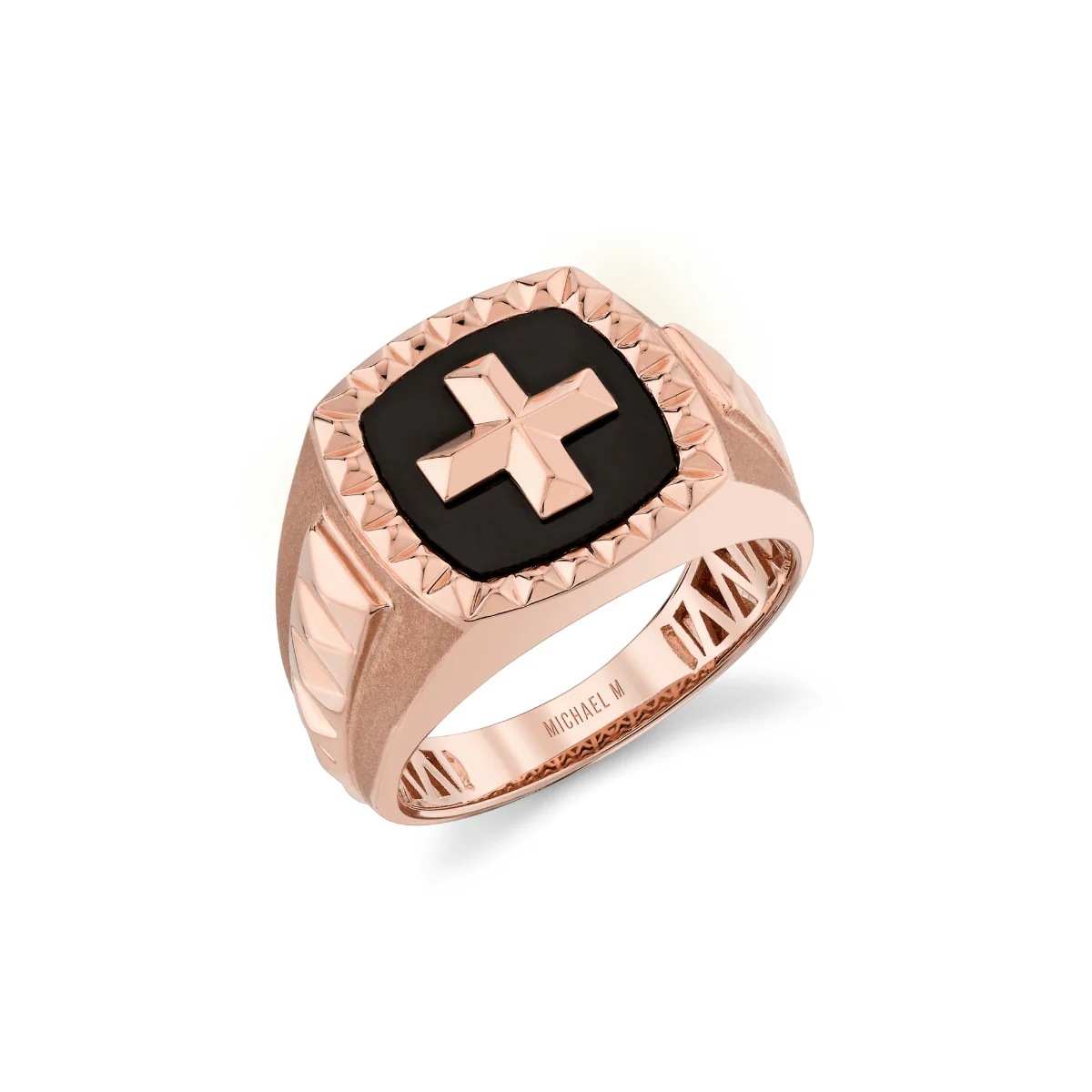 Men's Tetra Signet Ring - Image 6