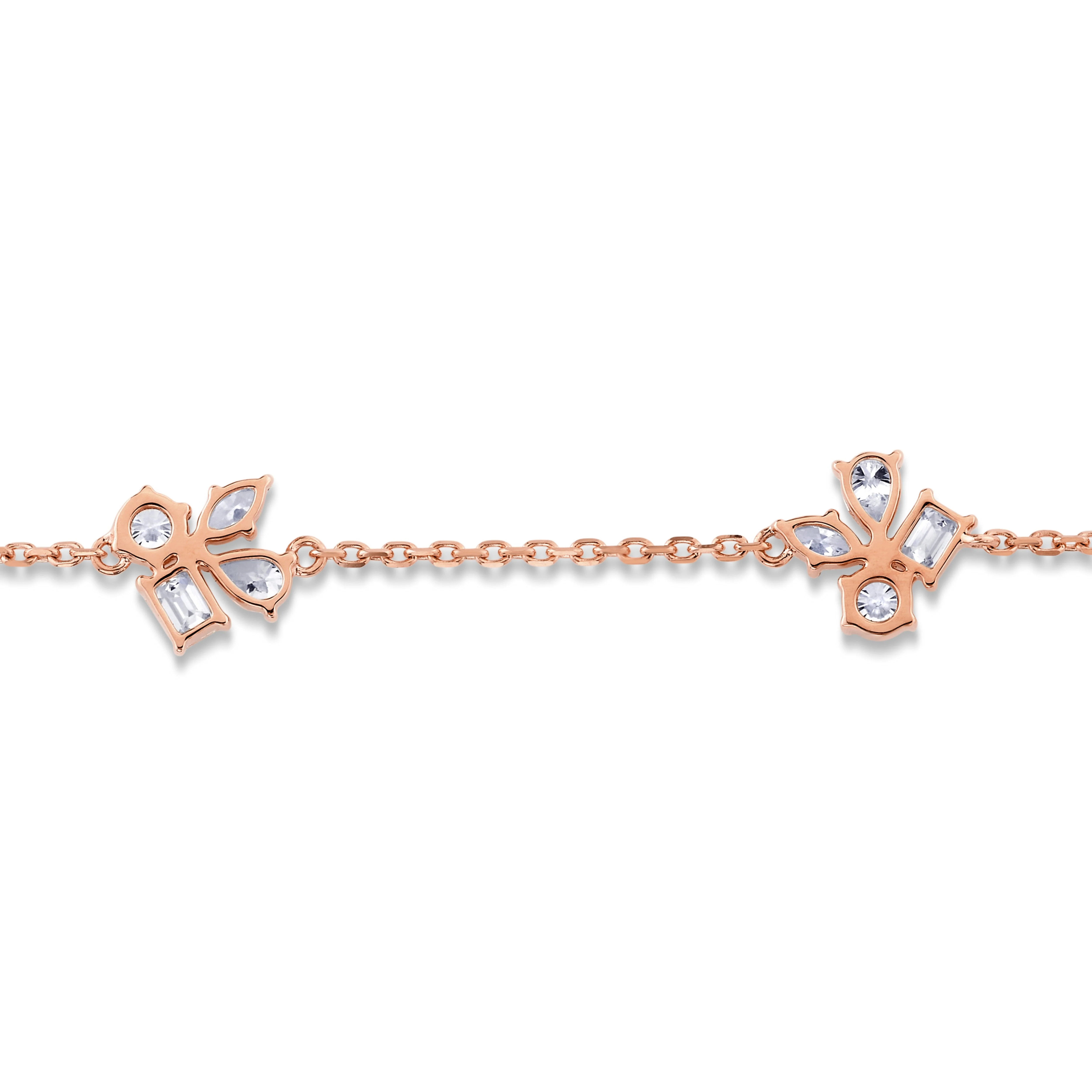 Montage 4 Cluster Chain Bracelet - Image 10