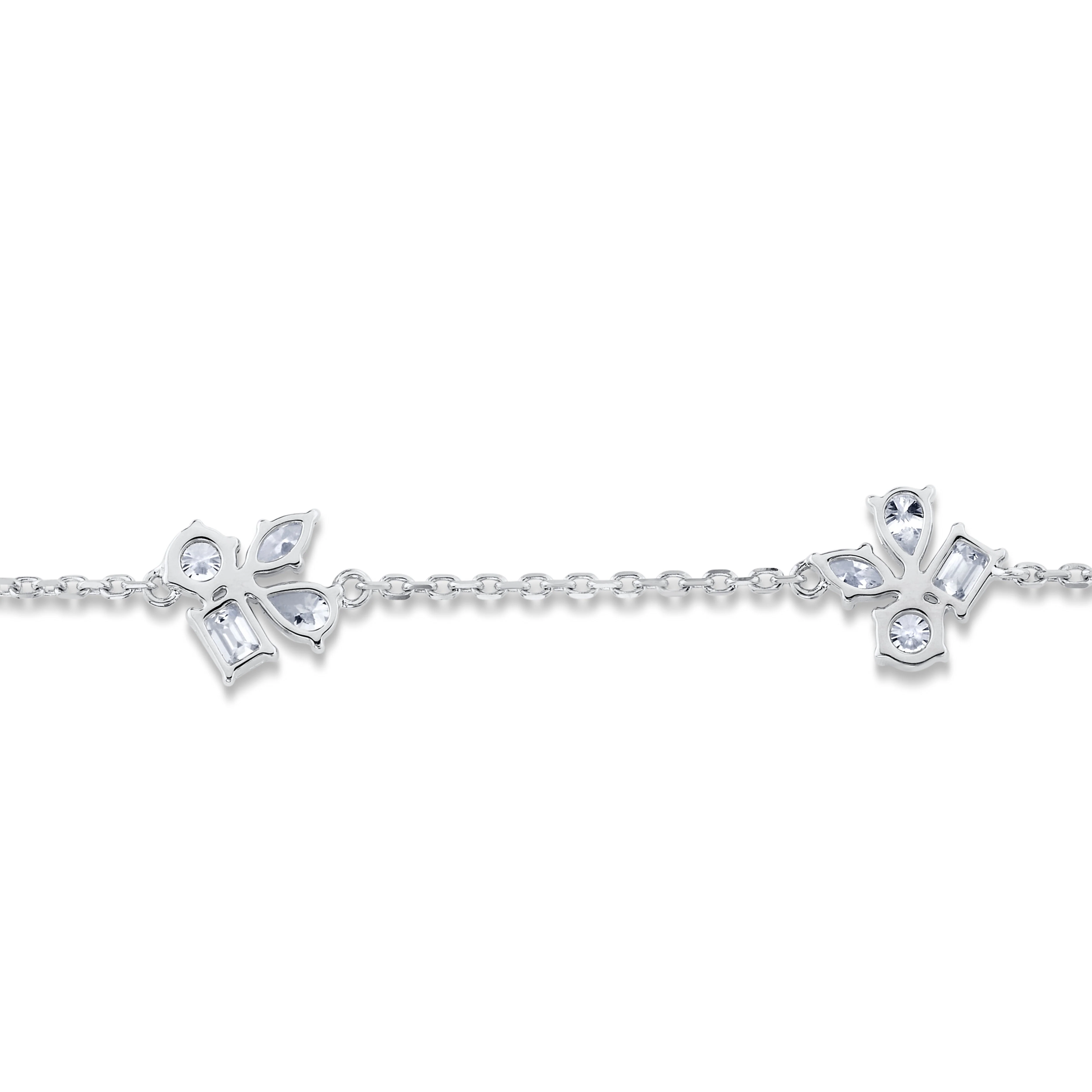 Montage 4 Cluster Chain Bracelet - Image 6