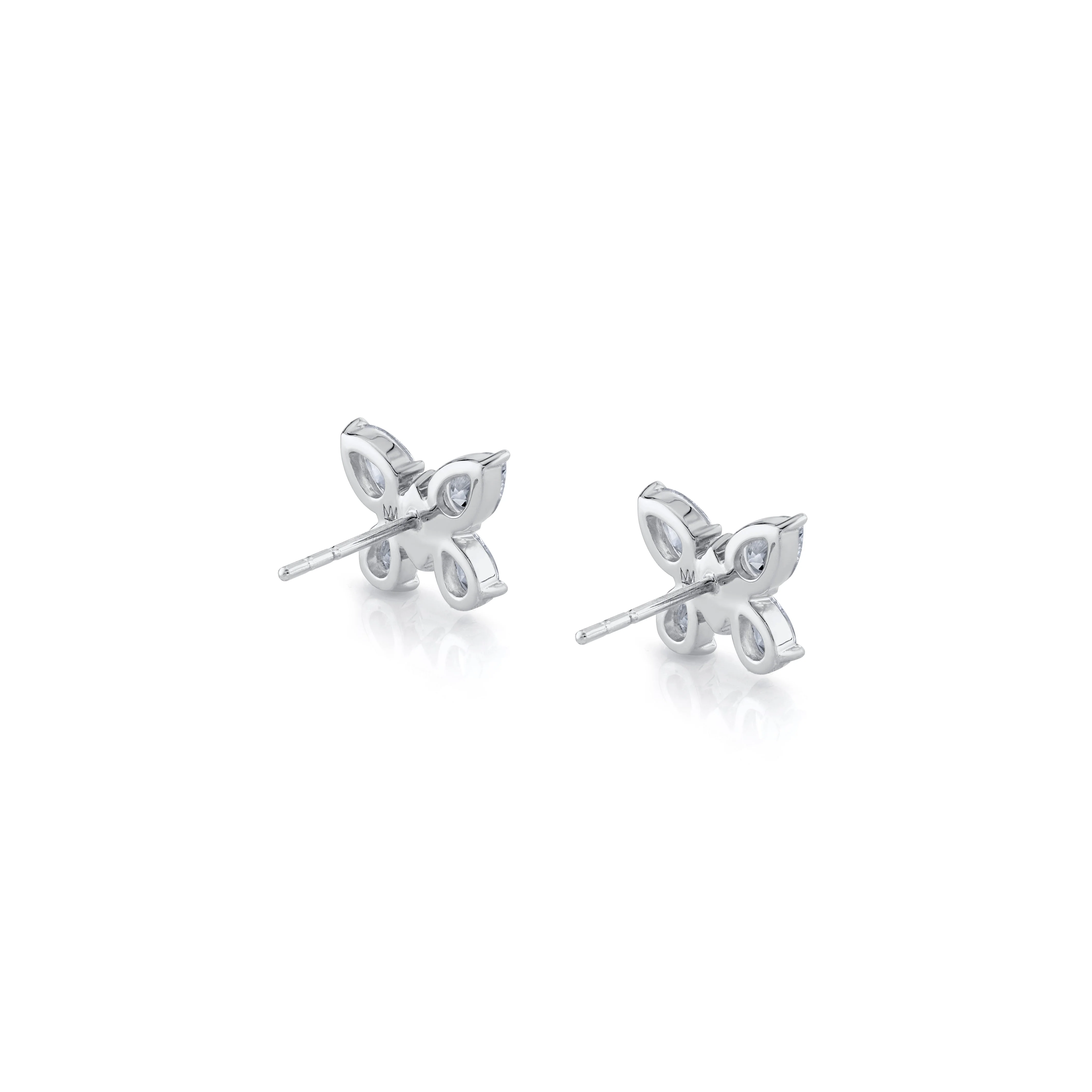 Montage Butterfly Stud Earrings - Image 5
