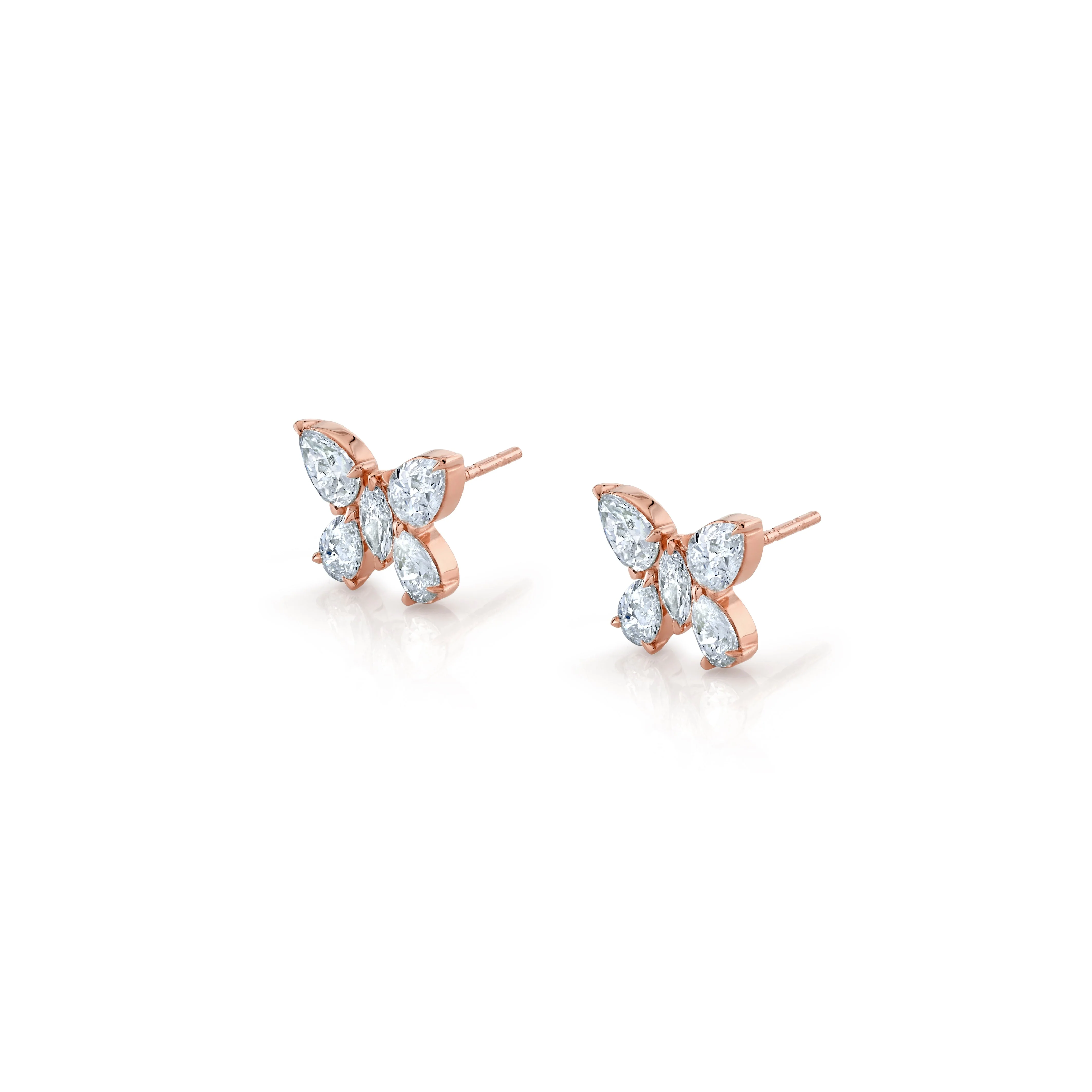 Montage Butterfly Stud Earrings - Image 8