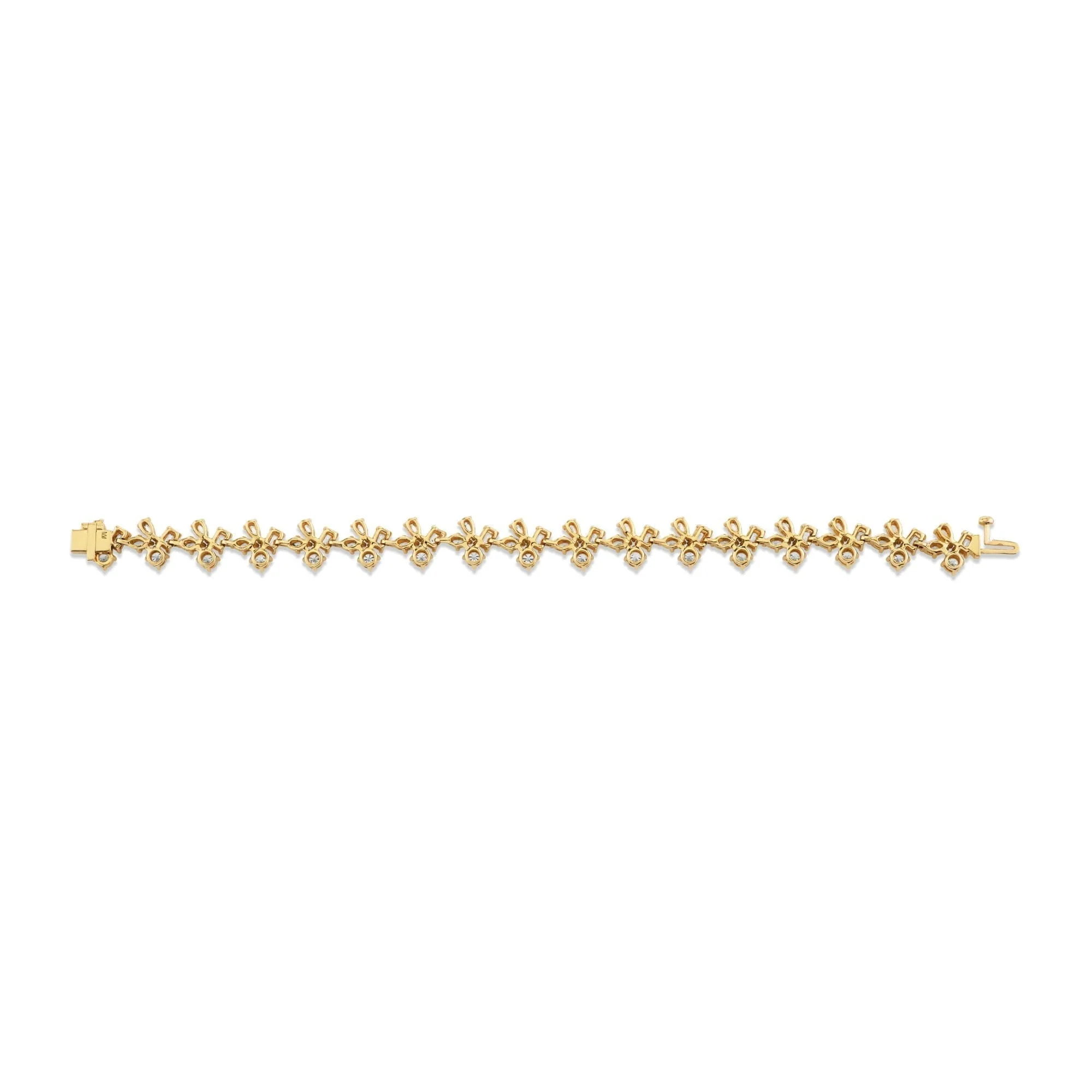 Montage Cluster Tennis Bracelet - Image 3