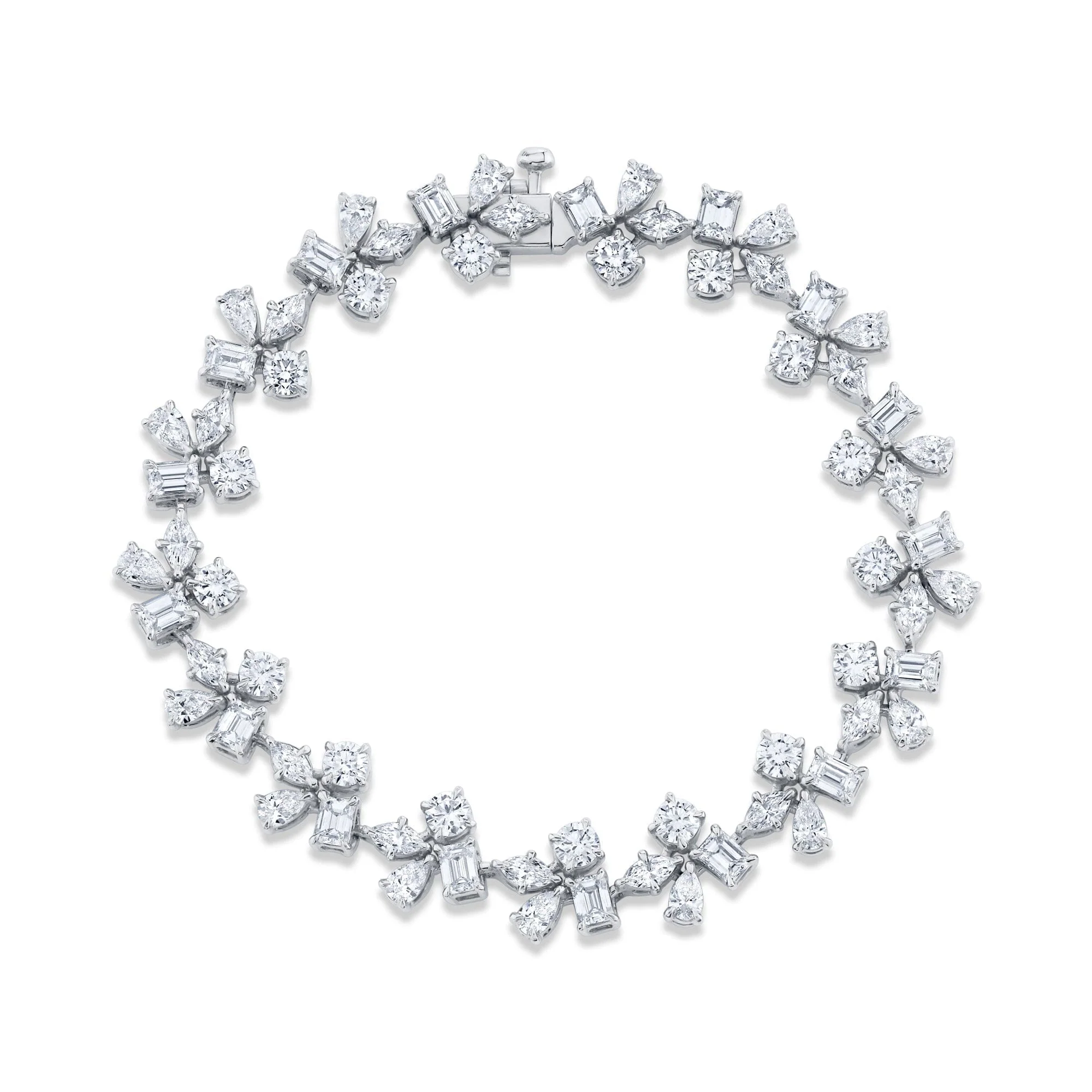 Montage Cluster Tennis Bracelet - Image 4