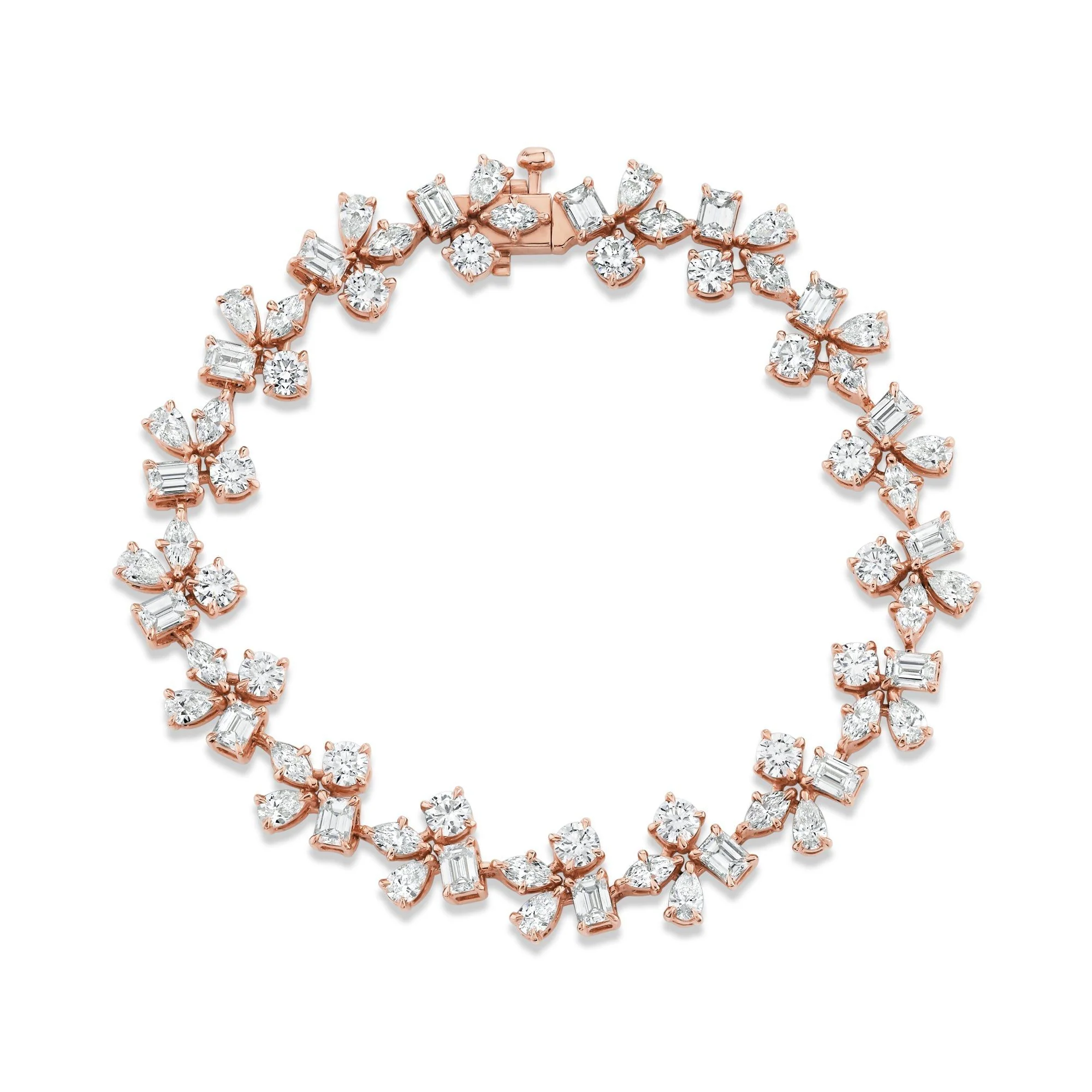 Montage Cluster Tennis Bracelet - Image 6