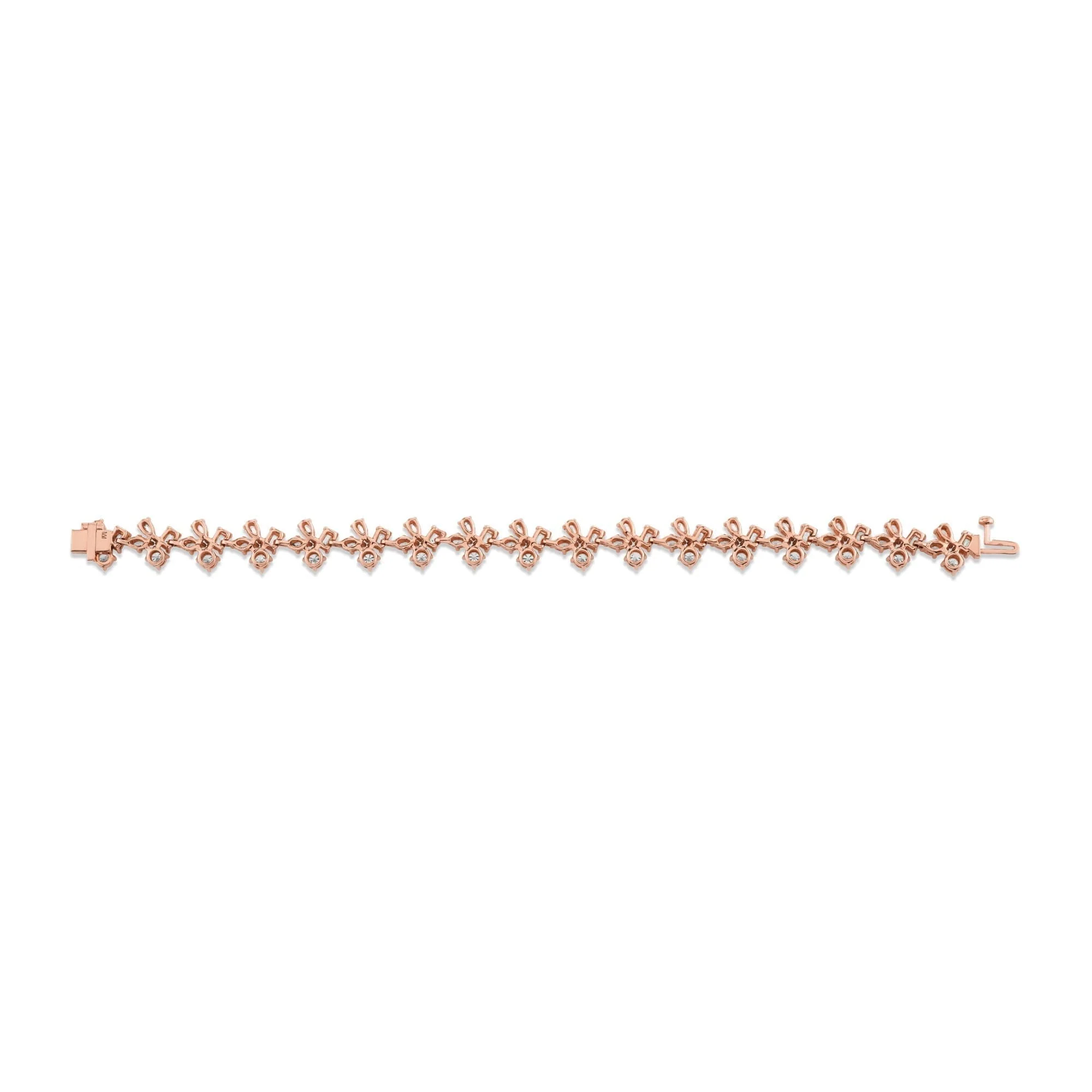 Montage Cluster Tennis Bracelet - Image 7