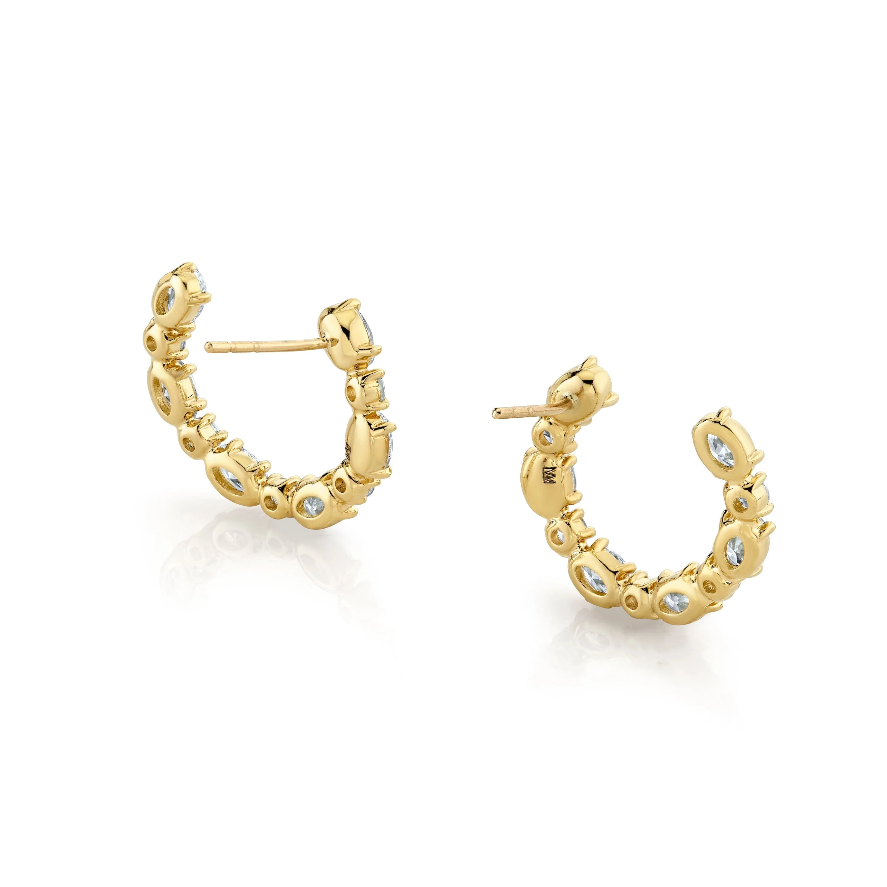 Montage Oval Front-to-Back Hoops - Image 3