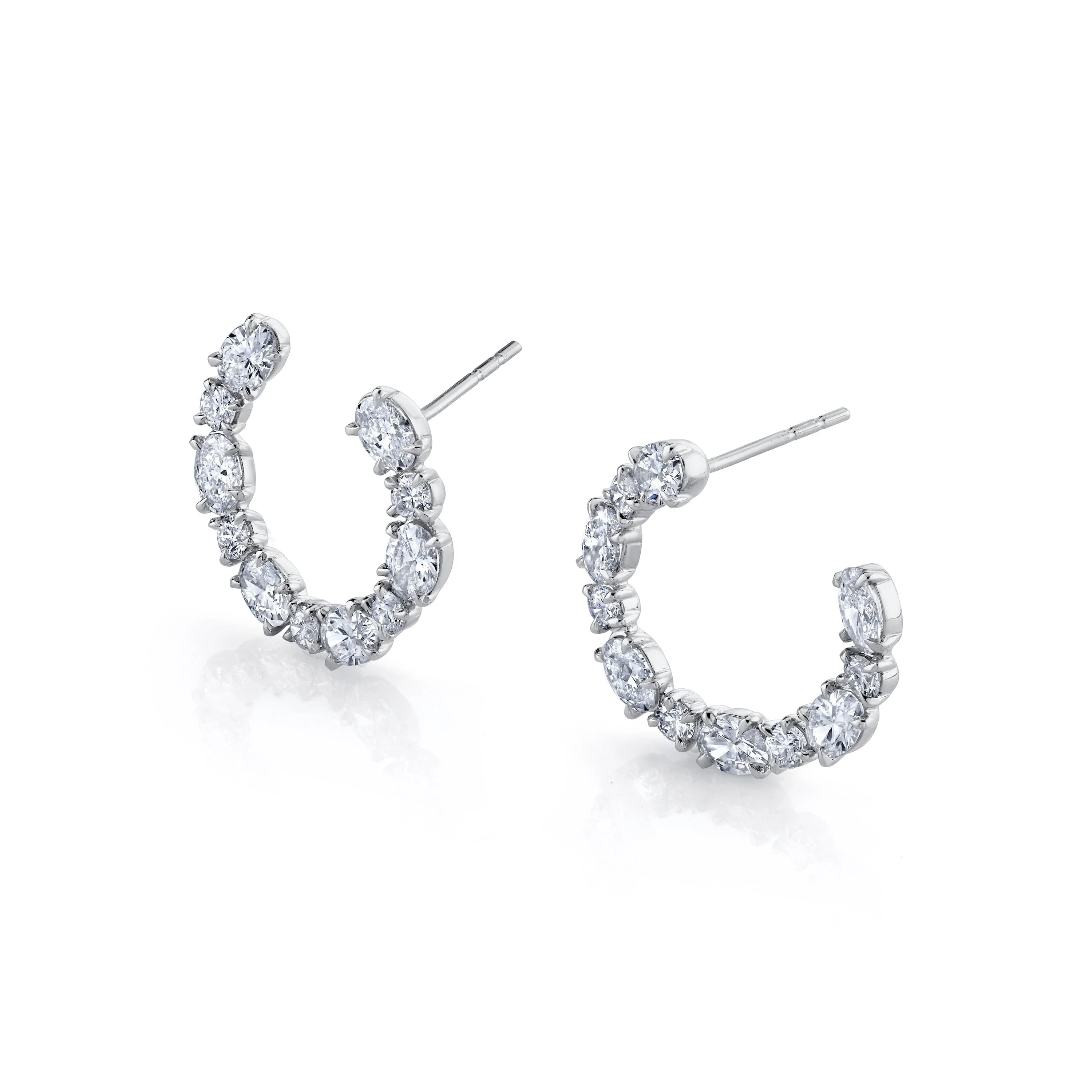 Montage Oval Front-to-Back Hoops - Image 4