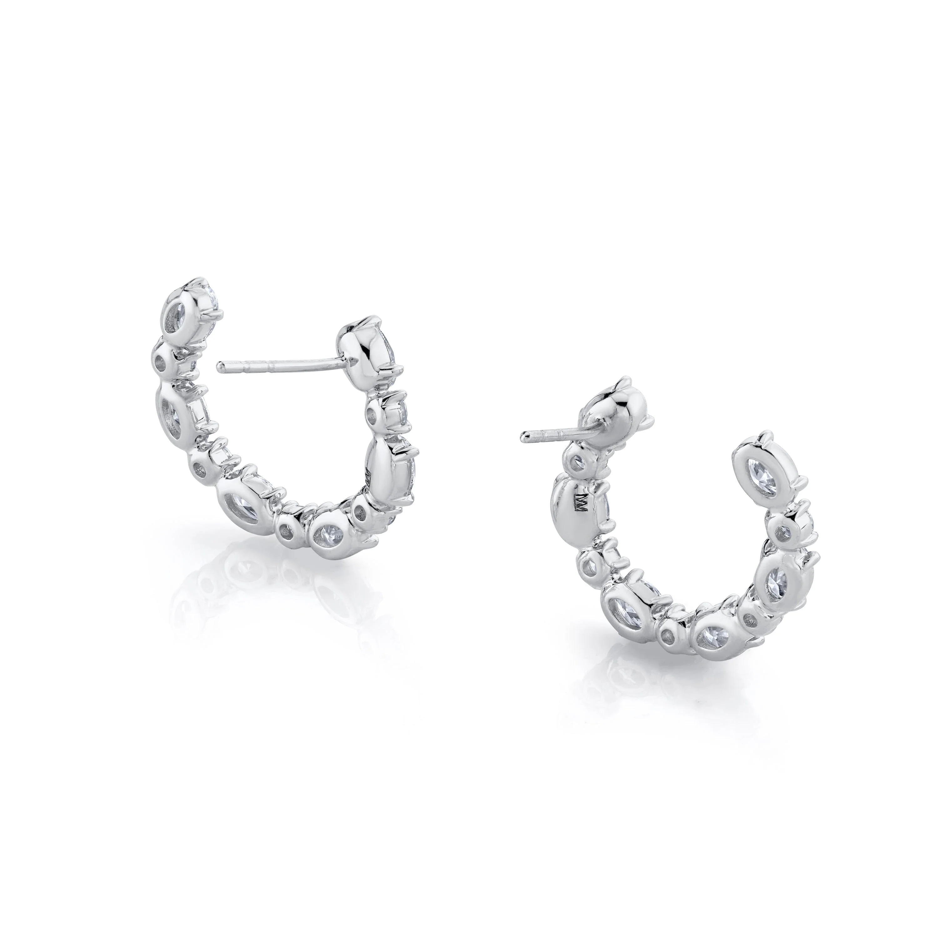 Montage Oval Front-to-Back Hoops - Image 6
