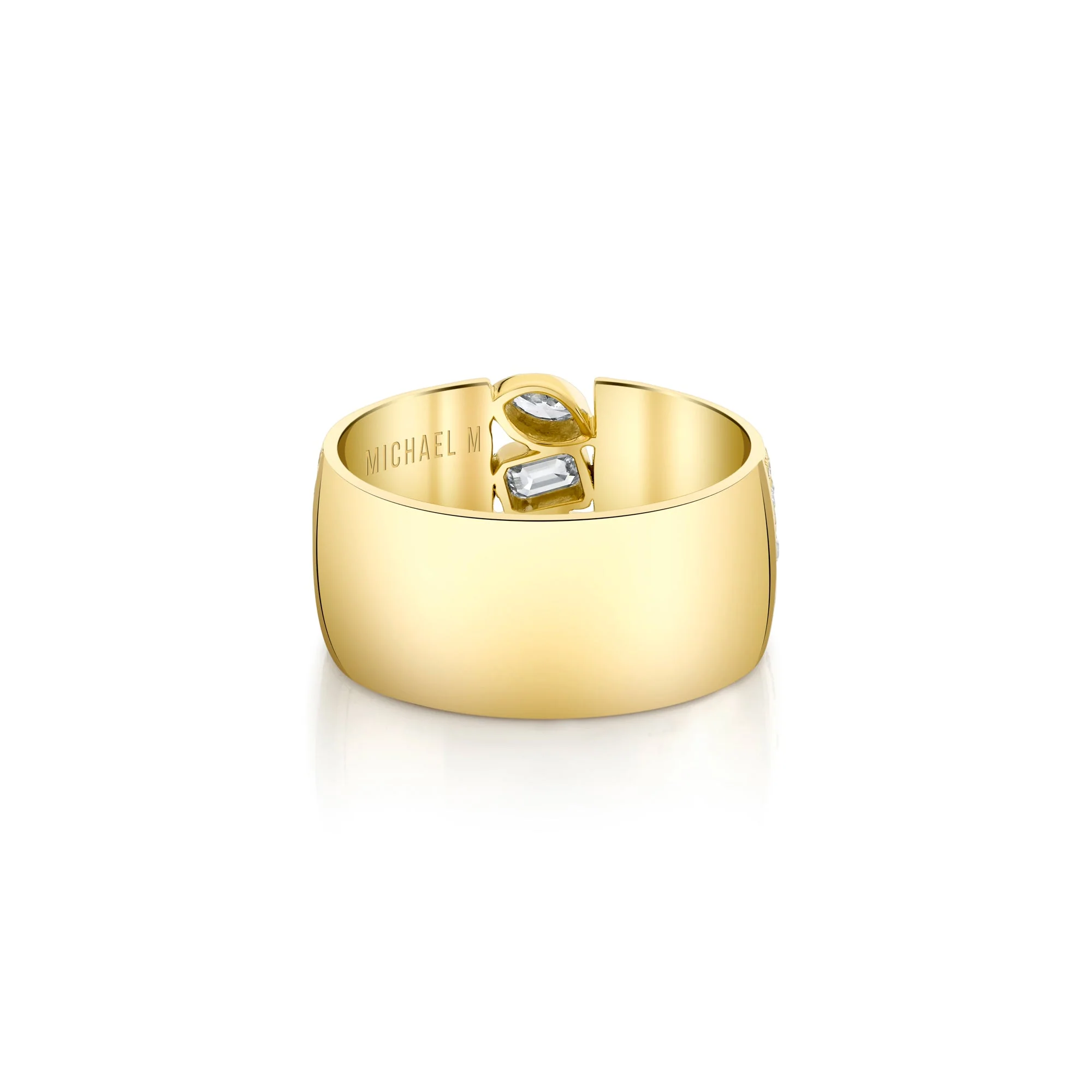 Montage Pave Cigar Band - Image 3