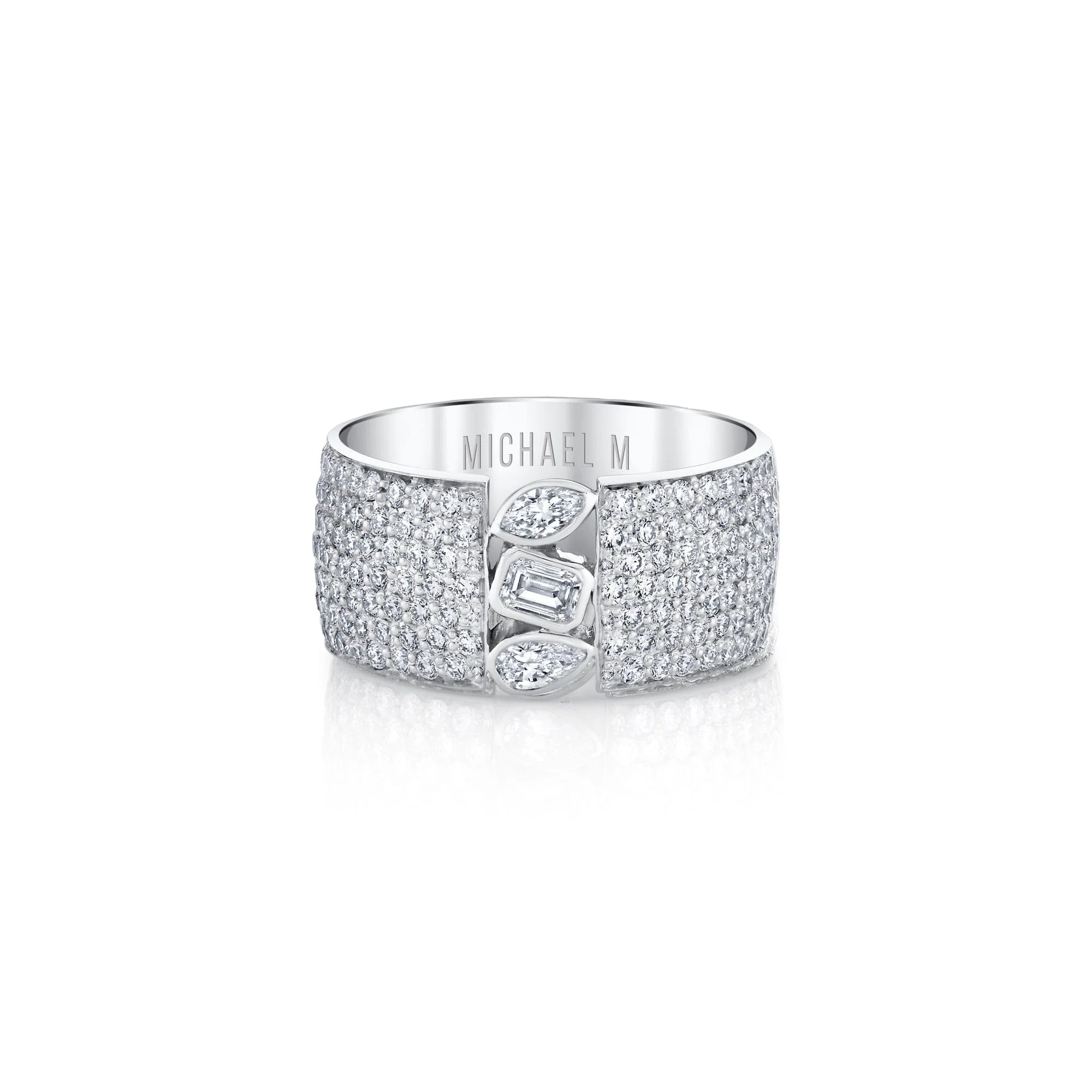 Montage Pave Cigar Band - Image 4