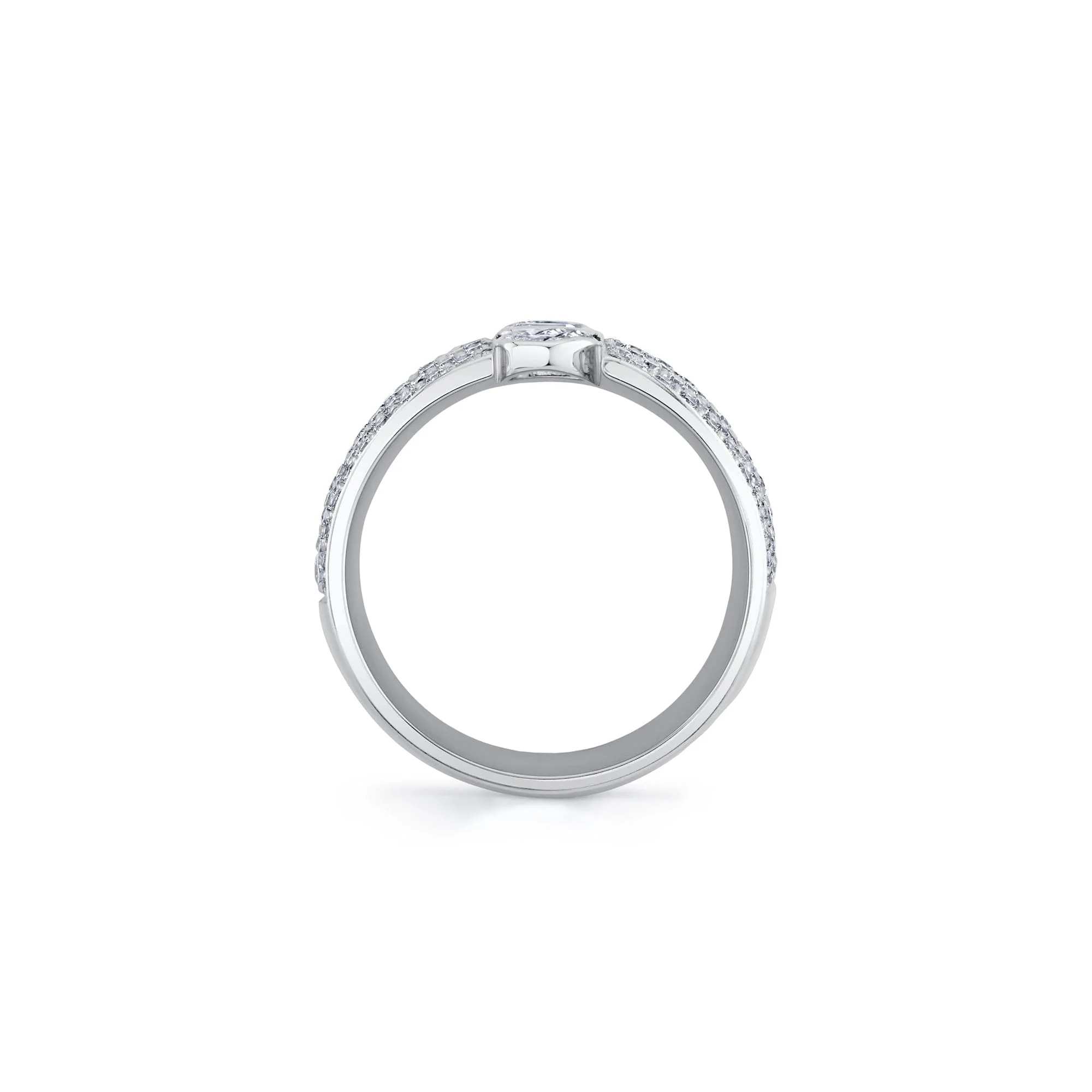 Montage Pave Cigar Band - Image 5