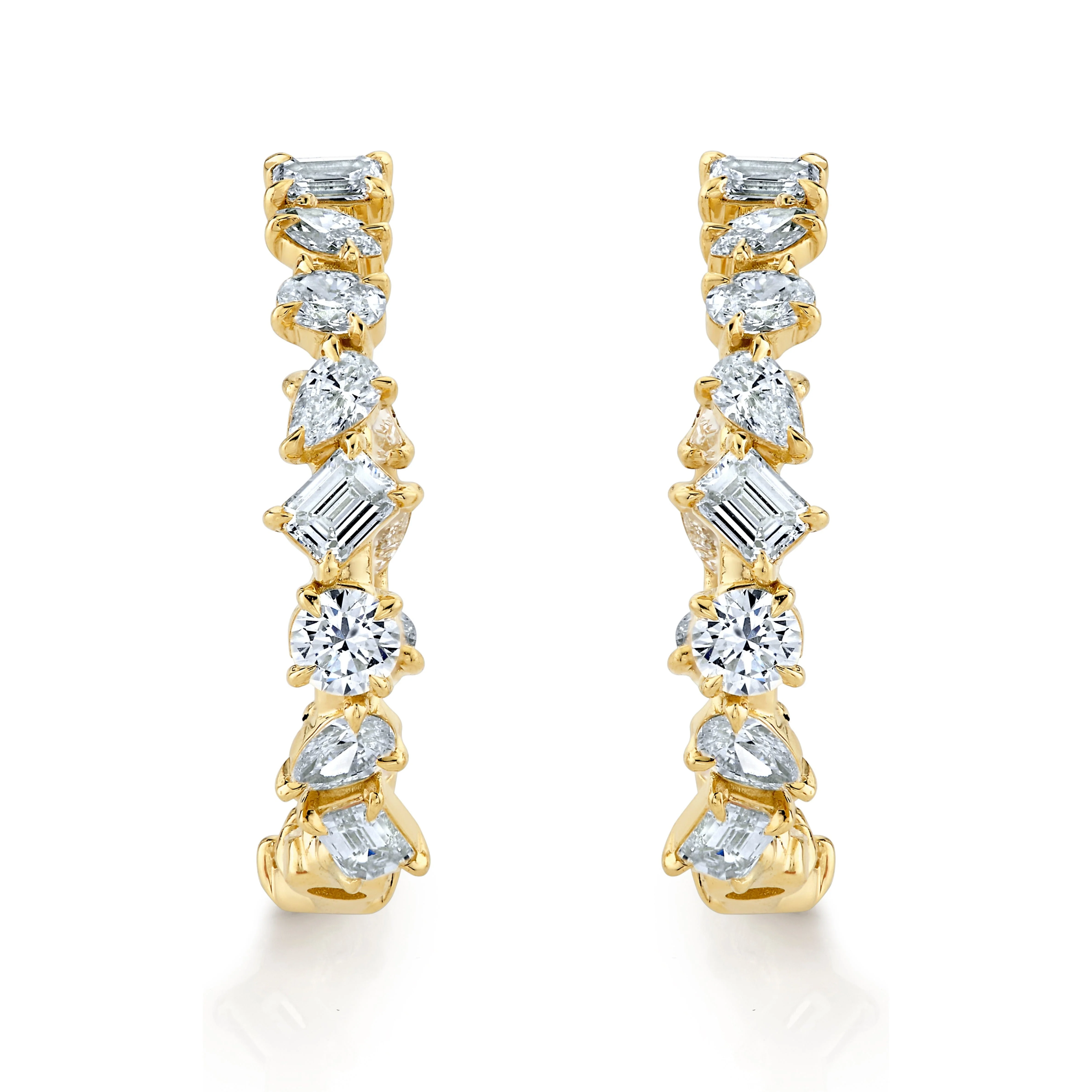 Montage Petite Hoop Earrings - Image 3