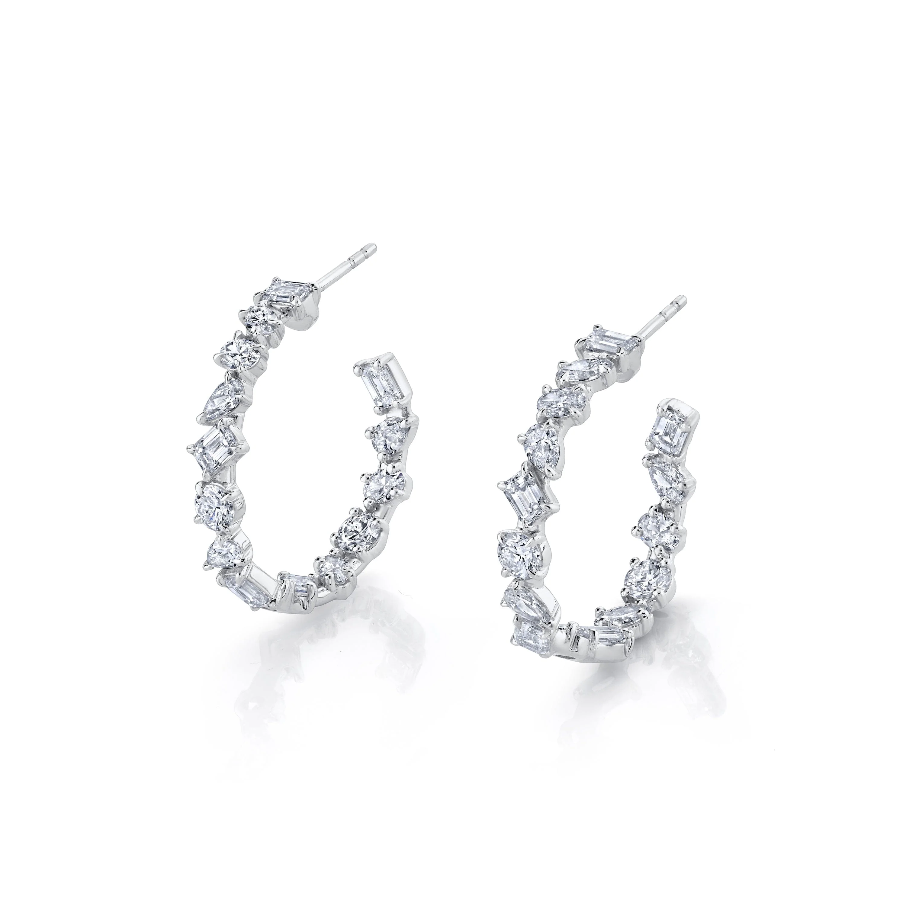 Montage Petite Hoop Earrings - Image 4