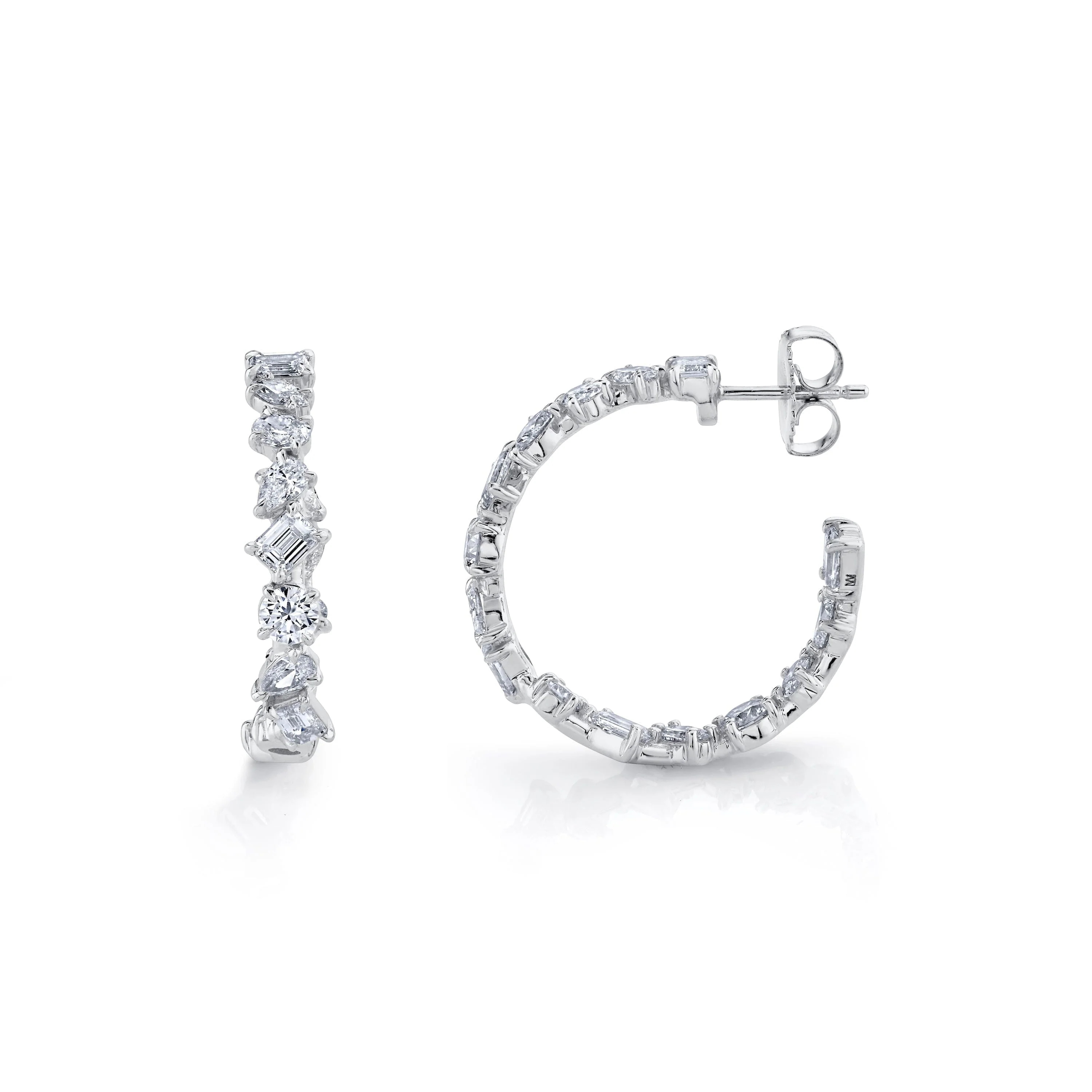 Montage Petite Hoop Earrings - Image 5